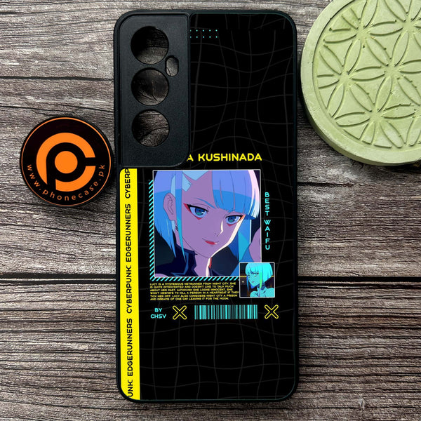 Realme C65  - Cybernetic Warrior Series - Premium Metal Printed soft Bumper shock Proof Case