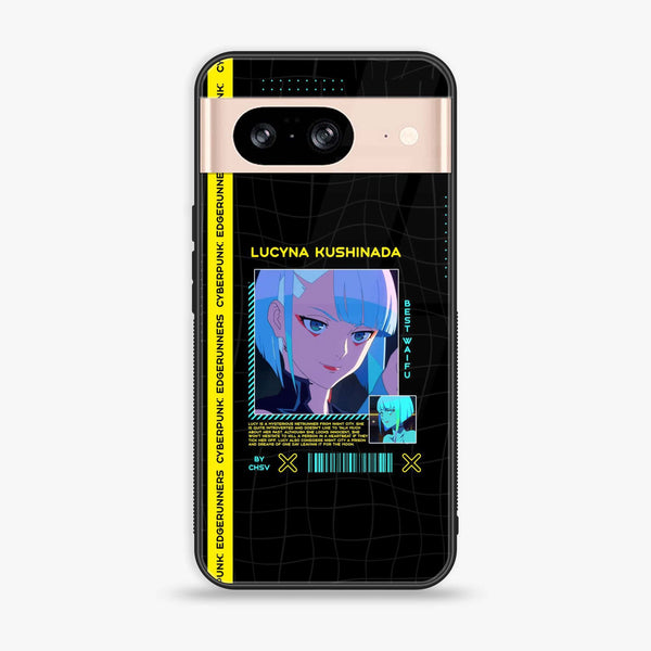 Google Pixel 8 - Cybernetic Warrior Series - Premium Printed Glass soft Bumper shock Proof Case