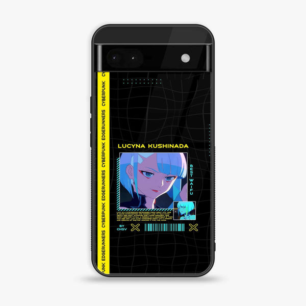 Google Pixel 6A - Cybernetic Warrior Design 1 - Premium Printed Glass soft Bumper shock Proof Case  CS-28425