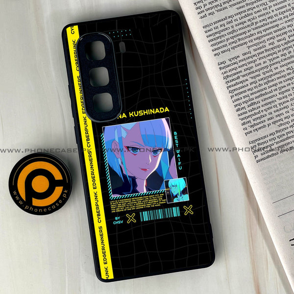 Infinix Hot 60  - Cybernetic Warrior Series - Premium Metal Printed soft Bumper shock Proof Case