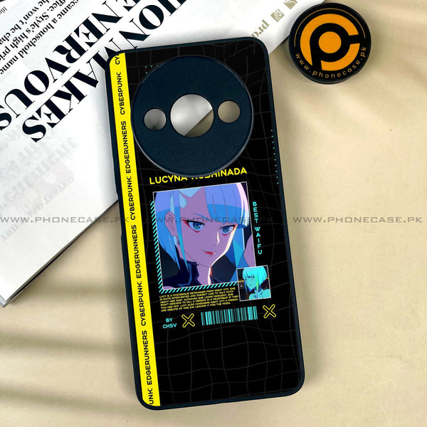 Xiaomi Redmi A3x - Cybernetic Warrior Series - Premium Printed Metal soft Bumper shock Proof Case