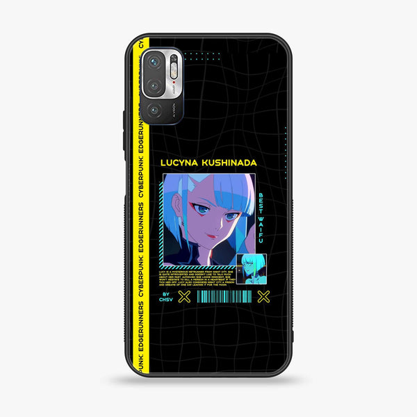 Xiaomi Redmi Note 10 5G - Cybernetic Warrior Series - Premium Printed Glass soft Bumper shock Proof Case