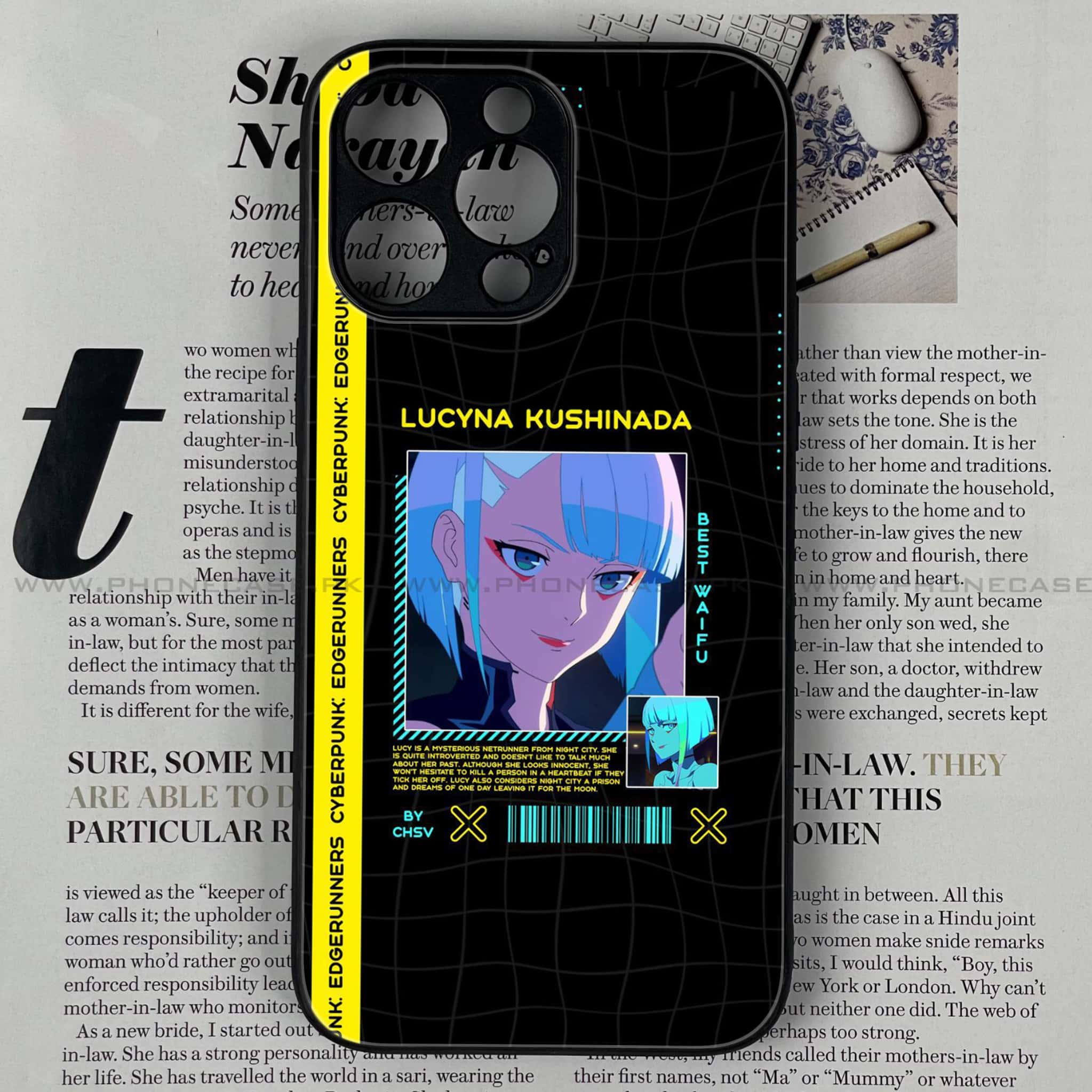iPhone 14 Pro Max - Cybernetic Warrior Series - Premium Metal Printed soft Bumper shock Proof Case