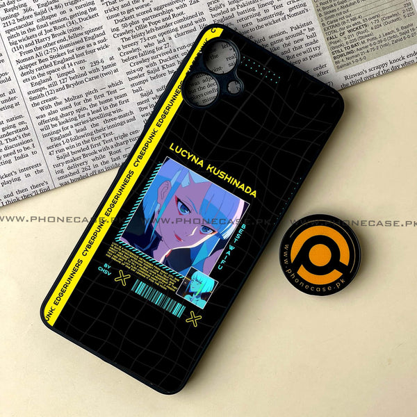 Samsung Galaxy A06  -  Cybernetic Warrior Series - Premium Metal Printed soft Bumper shock Proof Case