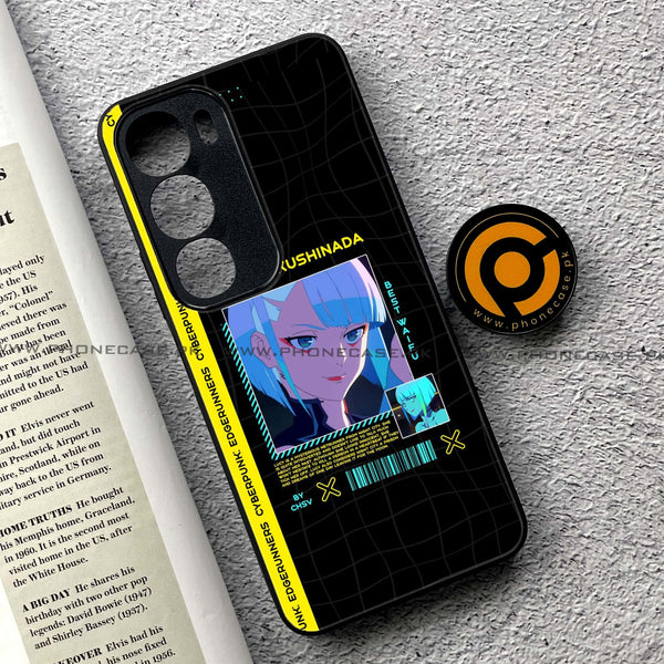 Vivo Y19s Pro - Cybernetic Warrior Series - Premium Metal Printed soft Bumper shock Proof Case