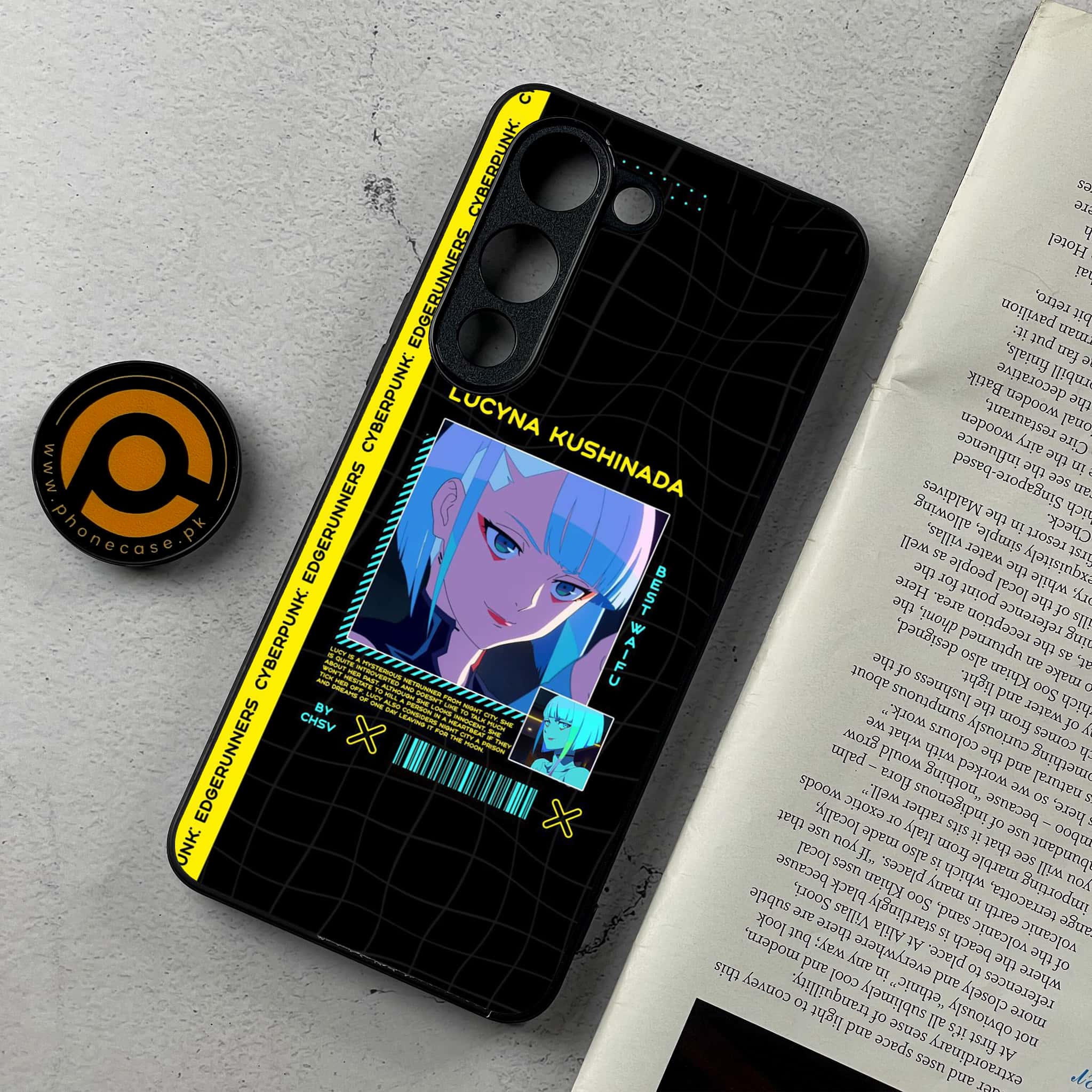 Vivo Y04 - Cybernetic Warrior Series - Premium Metal Printed Soft Bumper Shockproof Case