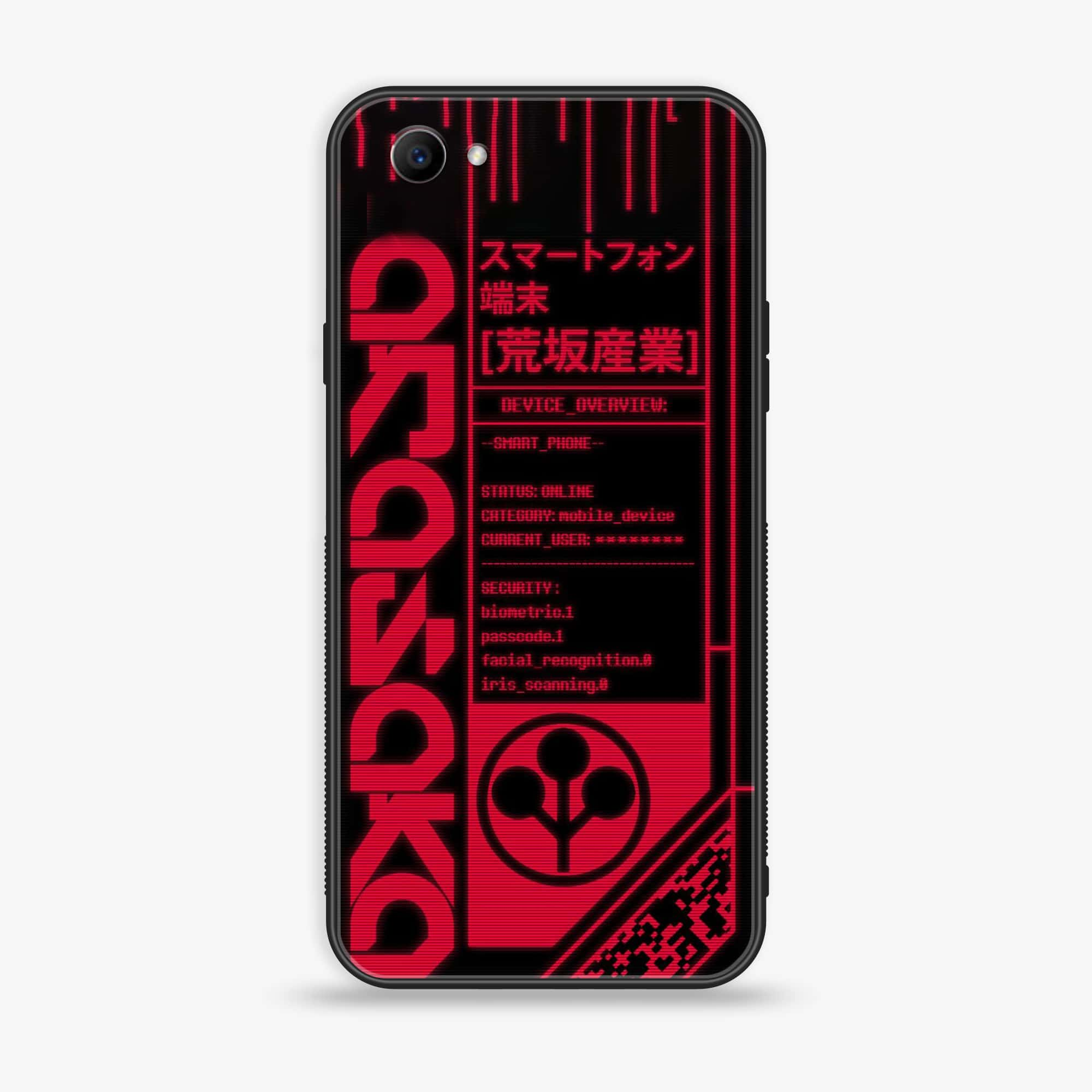 Oppo F7 Youth - Cybernetic Warrior Series - Premium Printed Glass soft Bumper shock Proof Case