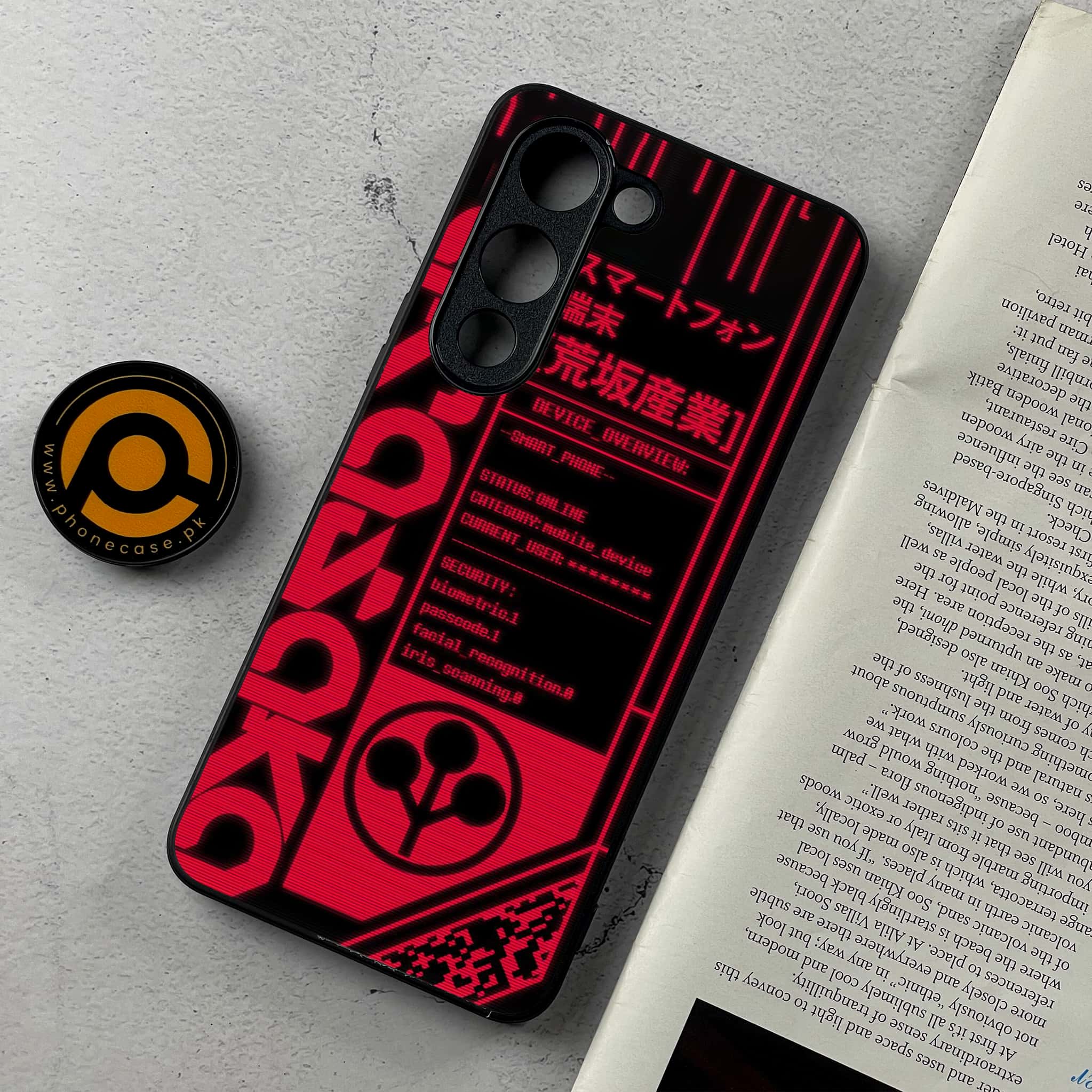 Vivo Y04 - Cybernetic Warrior Series - Premium Metal Printed Soft Bumper Shockproof Case