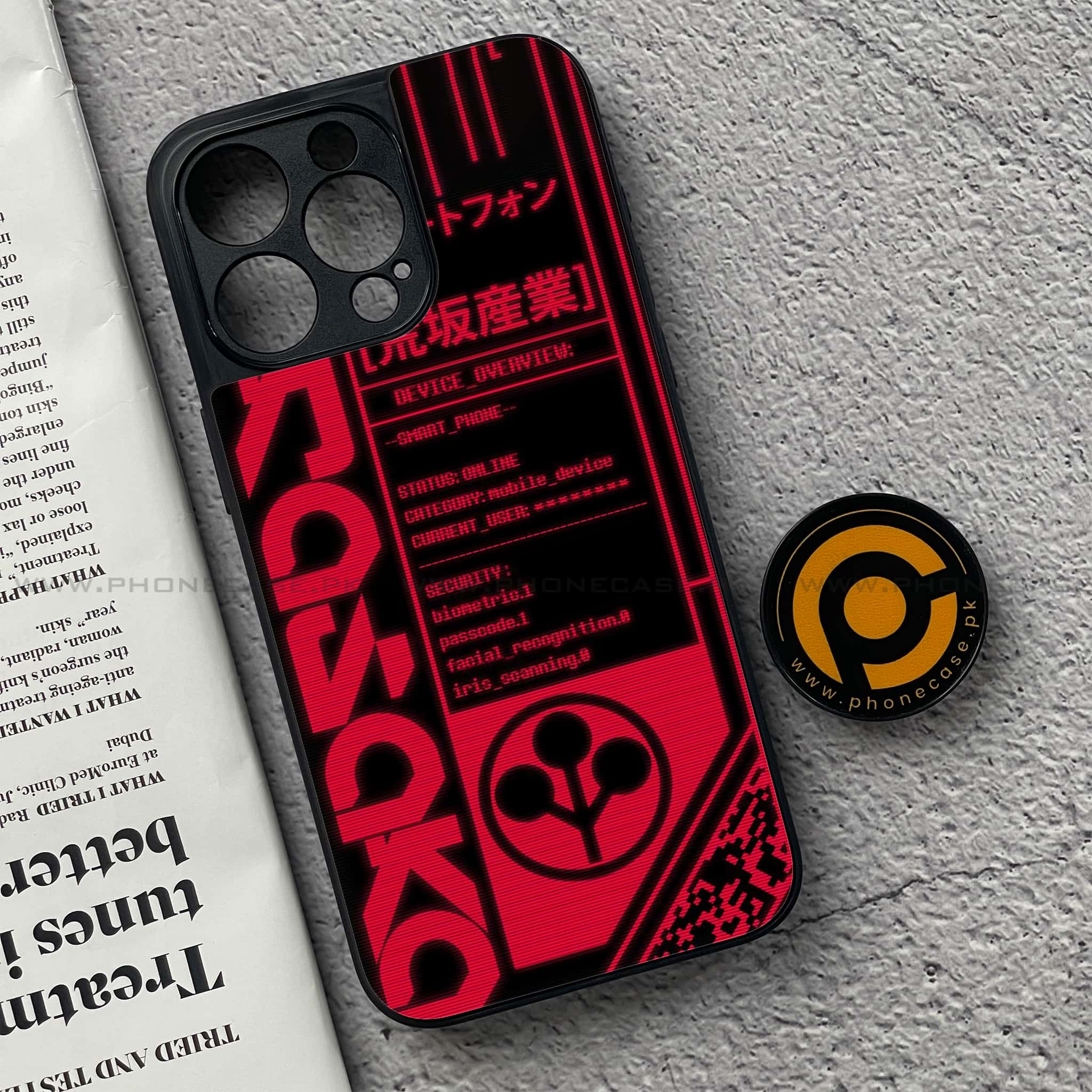 iPhone 15 Pro - Cybernetic Warrior Series - Premium Metal Printed soft Bumper shock Proof Case