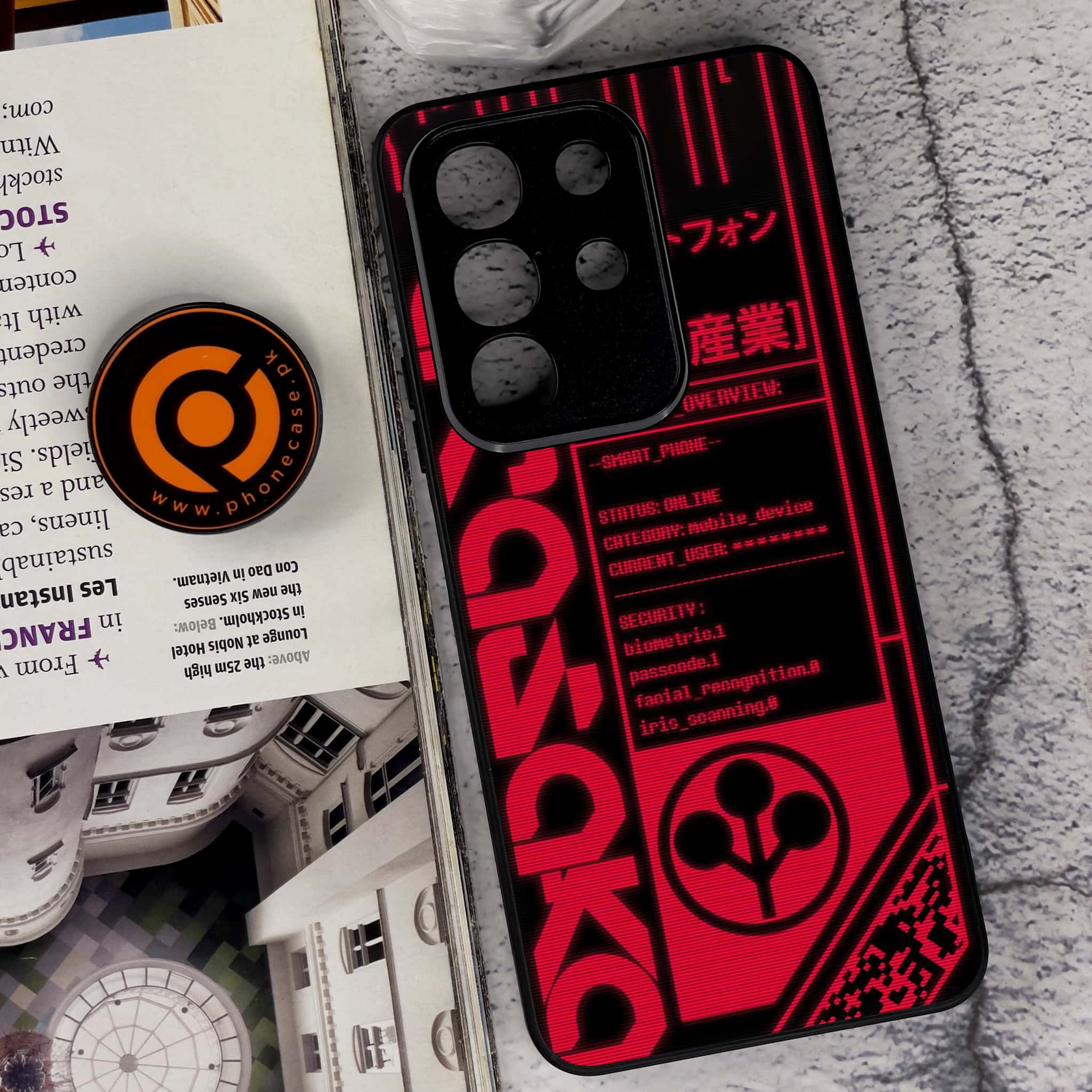 Vivo Y29 4G - Cybernetic Warrior Series - Premium Metal Printed soft Bumper Shock Proof Case