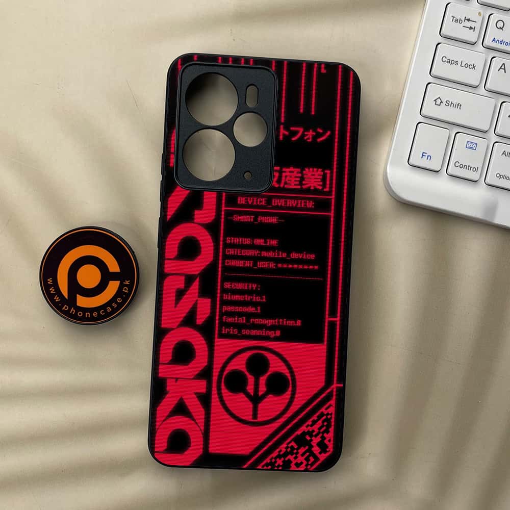Realme 14T 5G - Cybernetic Warrior Series - Premium Metal Printed soft Bumper Shock Proof Case