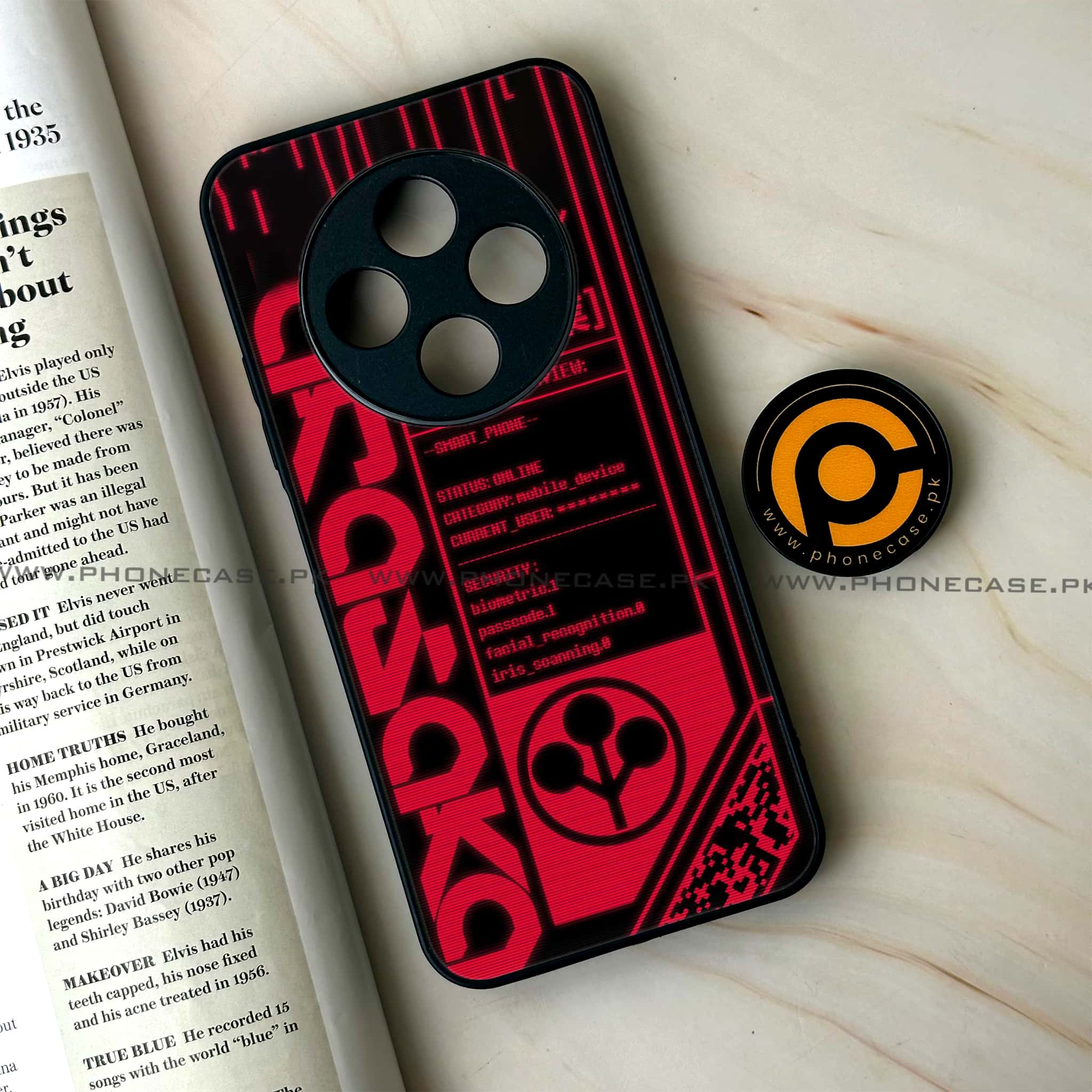 Oppo F27 Pro - Cybernetic Warrior Series - Premium Metal Printed soft Bumper Shock Proof Case