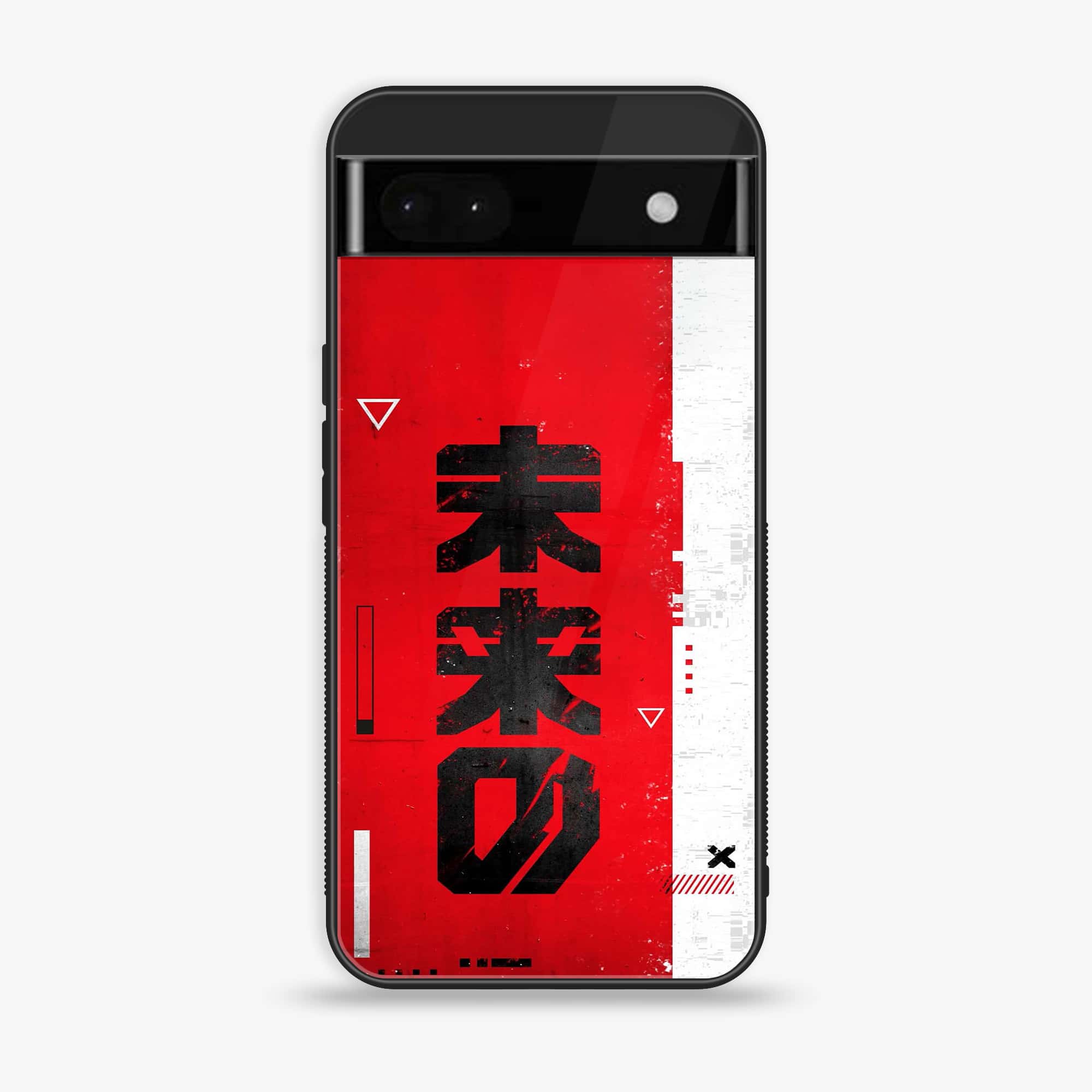Google Pixel 6A - Cybernetic Warrior Series - Premium Metal Printed soft Bumper Shock Proof Case