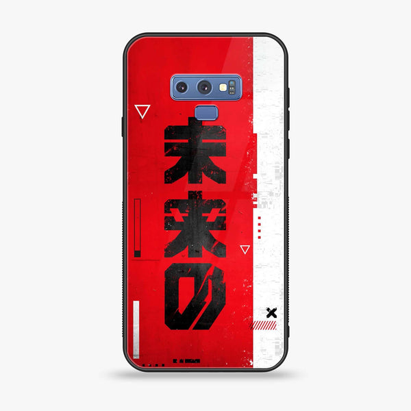 Samsung Galaxy Note 9 - Cybernetic Warrior Design 4  - Premium Printed Glass soft Bumper shock Proof Case CS-33918