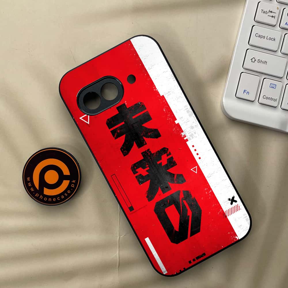 Google Pixel 9a - Cybernetic Warrior Series - Premium Metal Printed soft Bumper Shock Proof Case