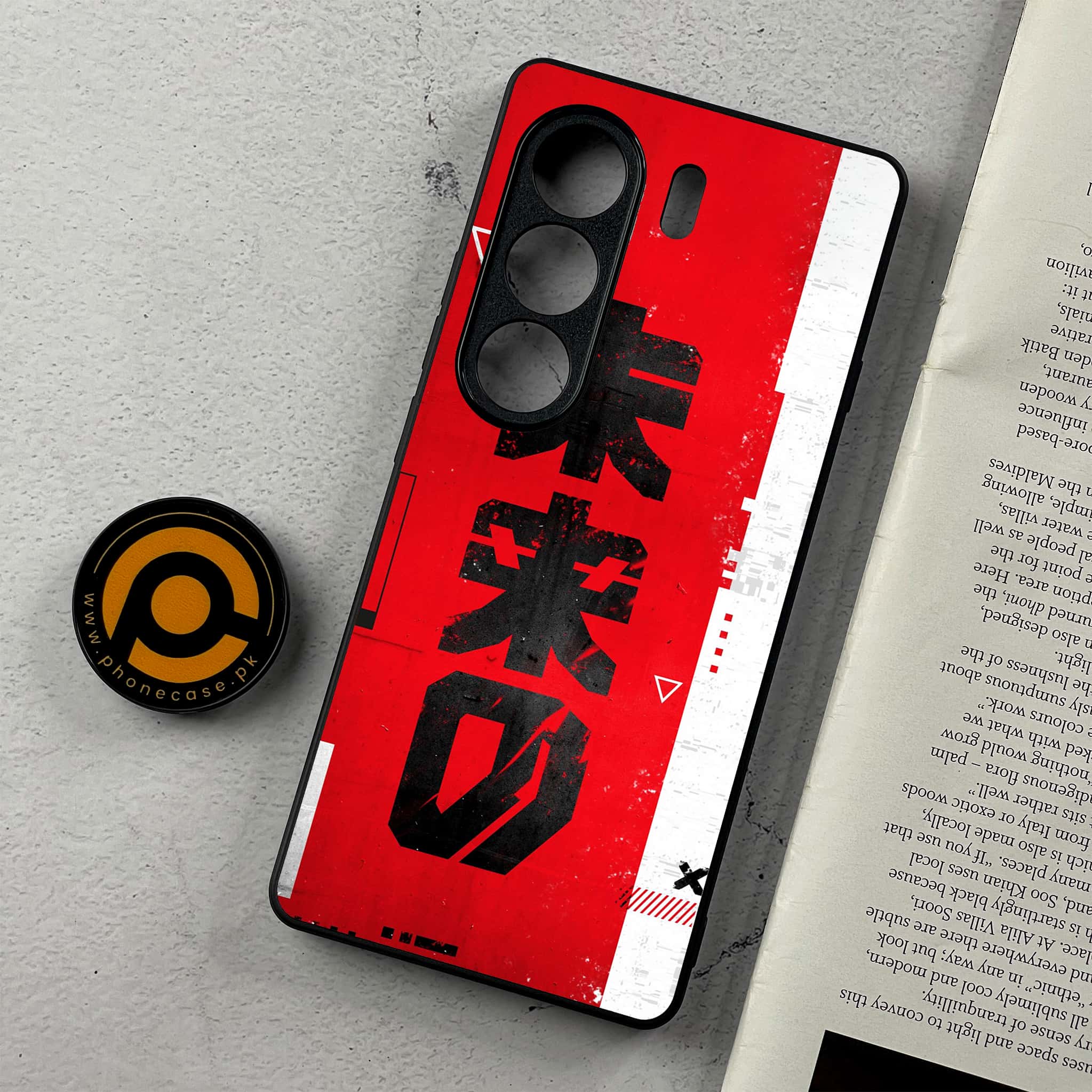 Tecno Camon 40 - Cybernetic Warrior Series - Premium Metal Printed Soft Bumper Shockproof Case