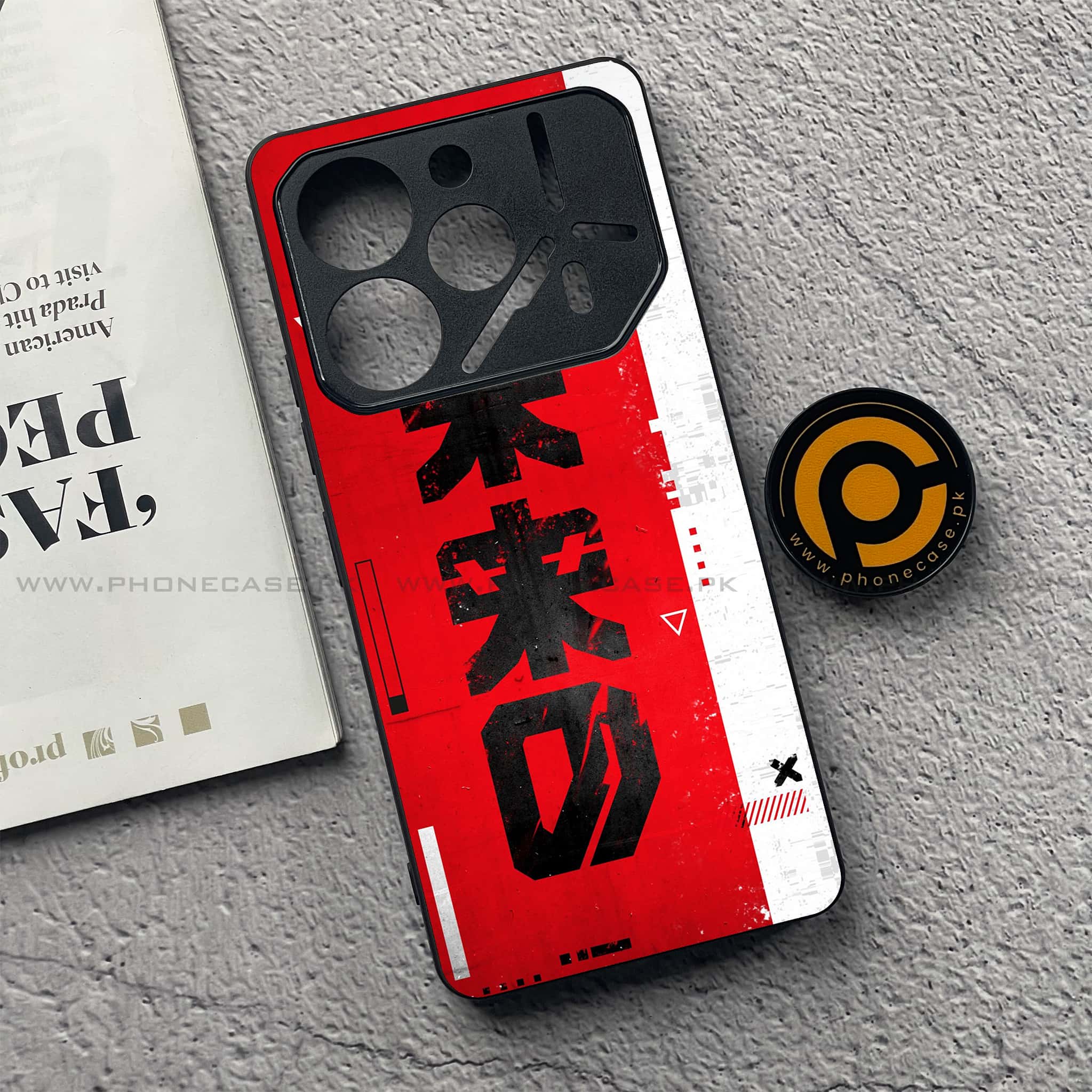 Tecno Pova 6 Pro - Cybernetic Warrior Series - Premium Printed Glass soft Bumper shock Proof Case
