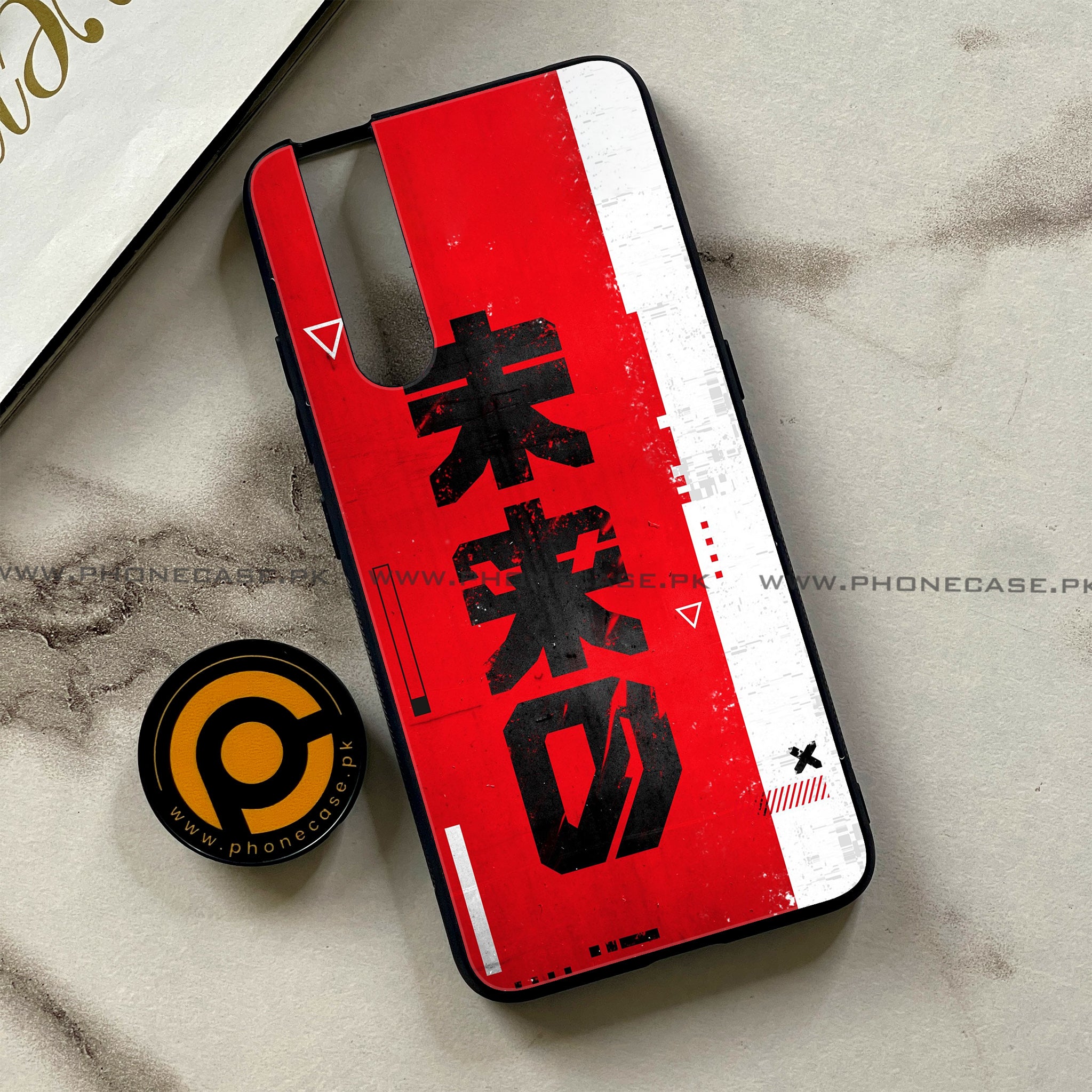 Vivo V15 Pro - Cybernetic Warrior Series - Premium Printed Glass soft Bumper shock Proof Case