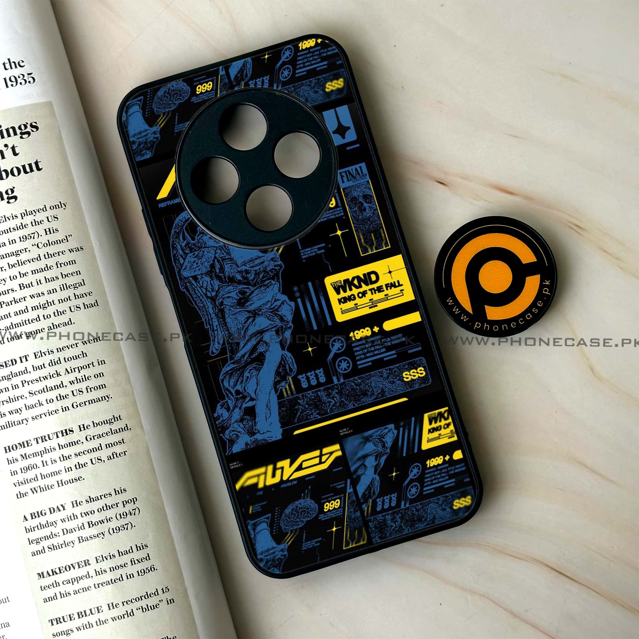 Oppo F27 Pro - Cybernetic Warrior Series - Premium Metal Printed soft Bumper Shock Proof Case