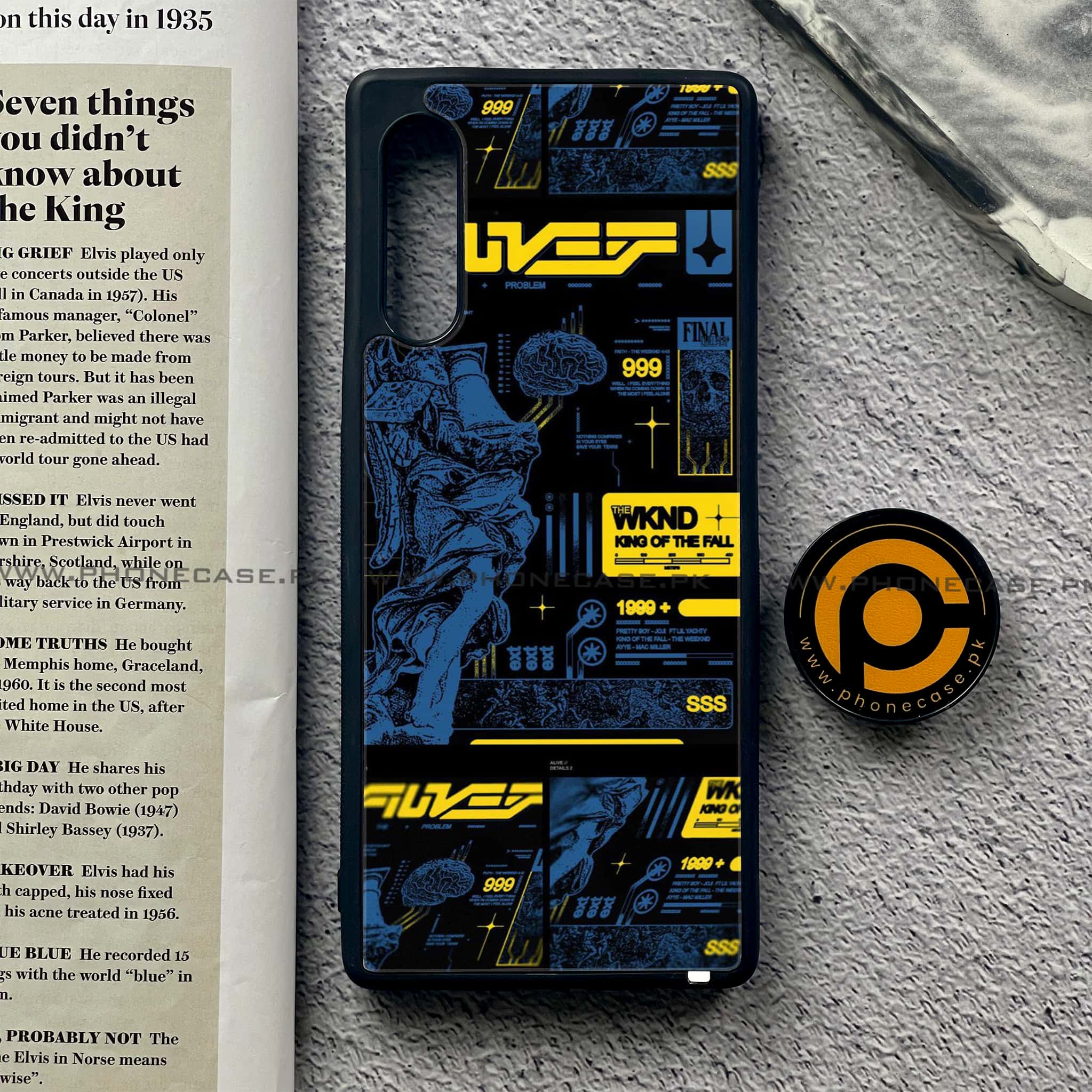 LG Velvet - Cybernetic Warrior Series - Premium Printed Glass soft Bumper shock Proof Case