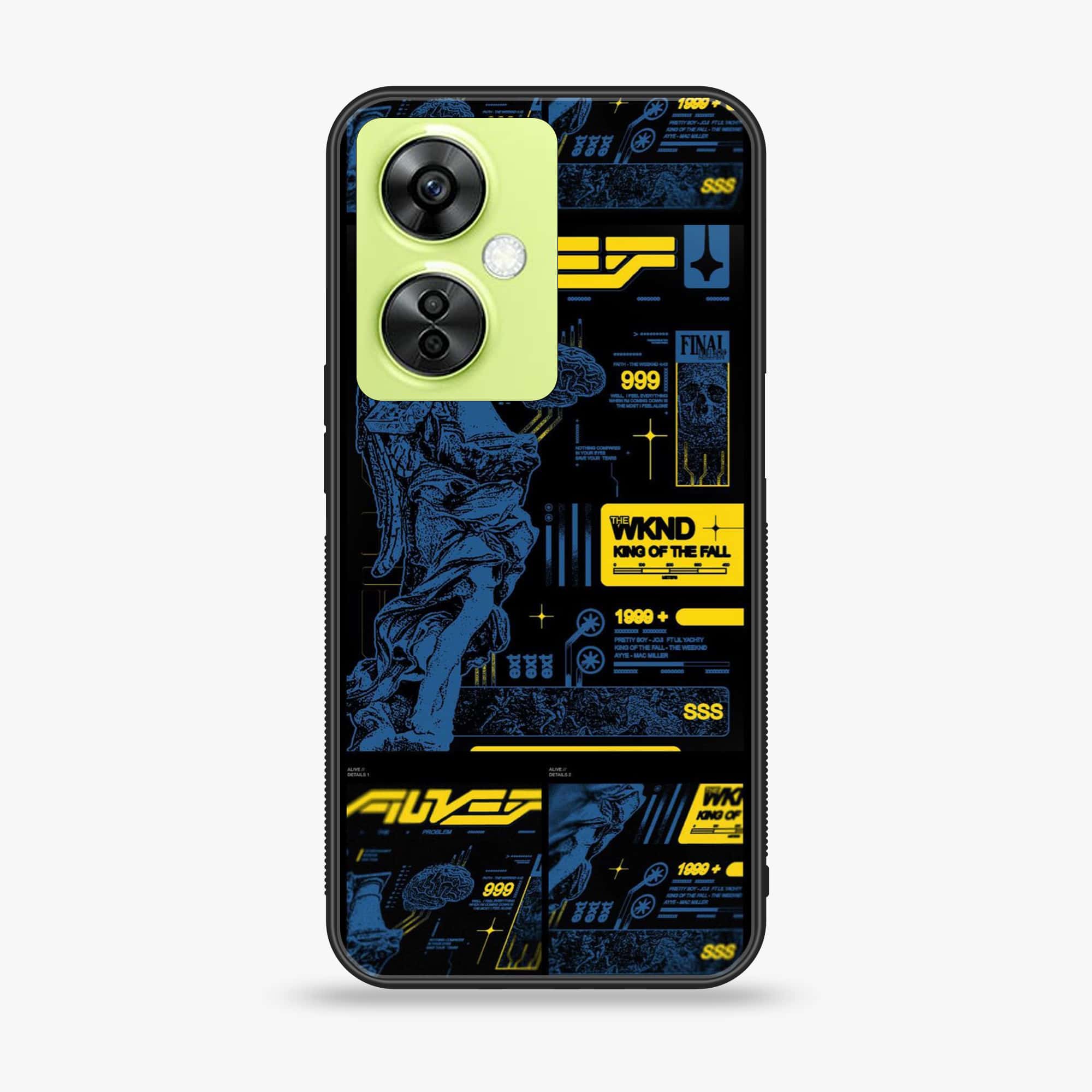 OnePlus Nord CE 3 Lite - Cybernetic Warrior Series - Premium Printed soft Bumper shock Proof Case