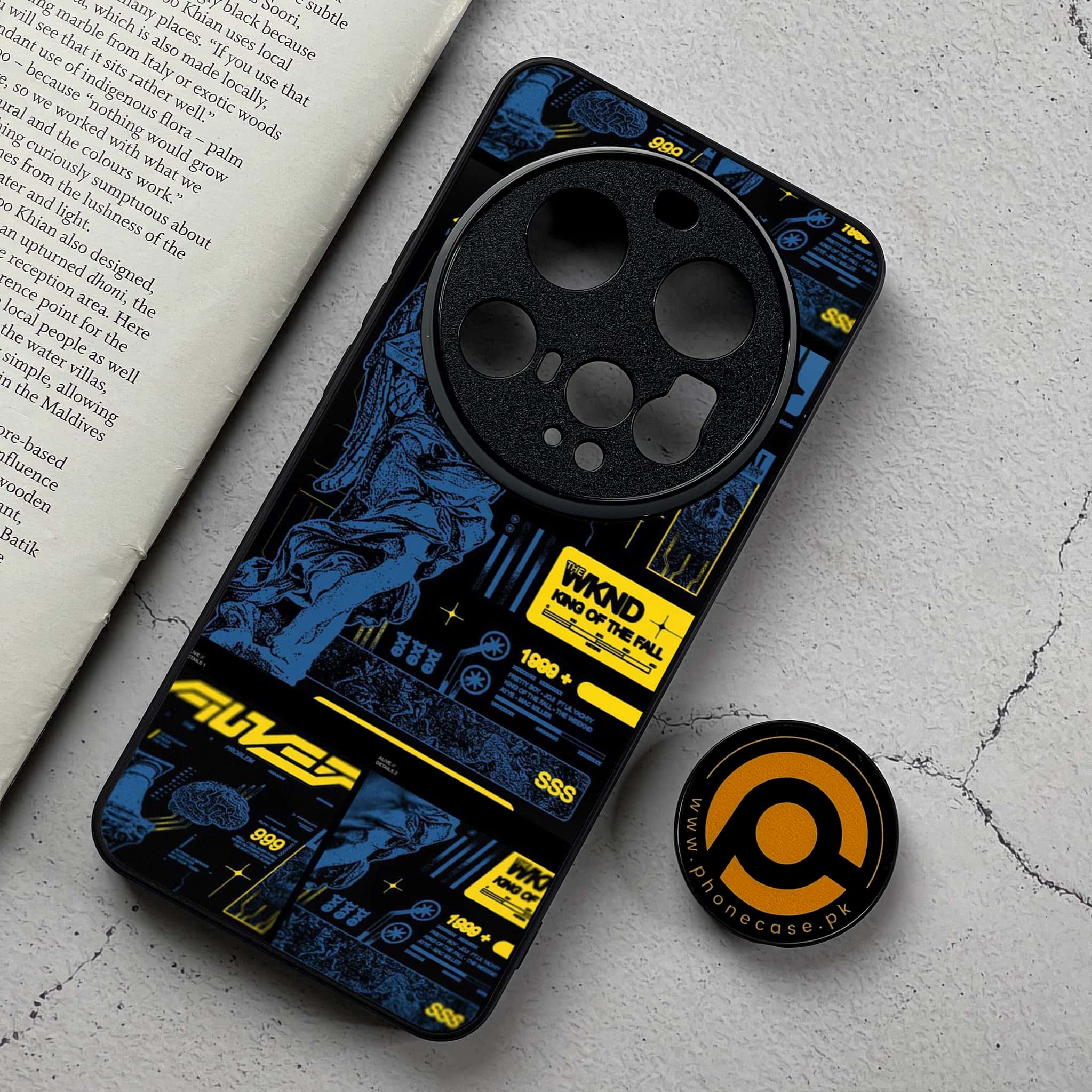 Xiaomi 15 Ultra - Cybernetic Warrior Series - Premium Metal Printed Soft Bumper Shockproof Case