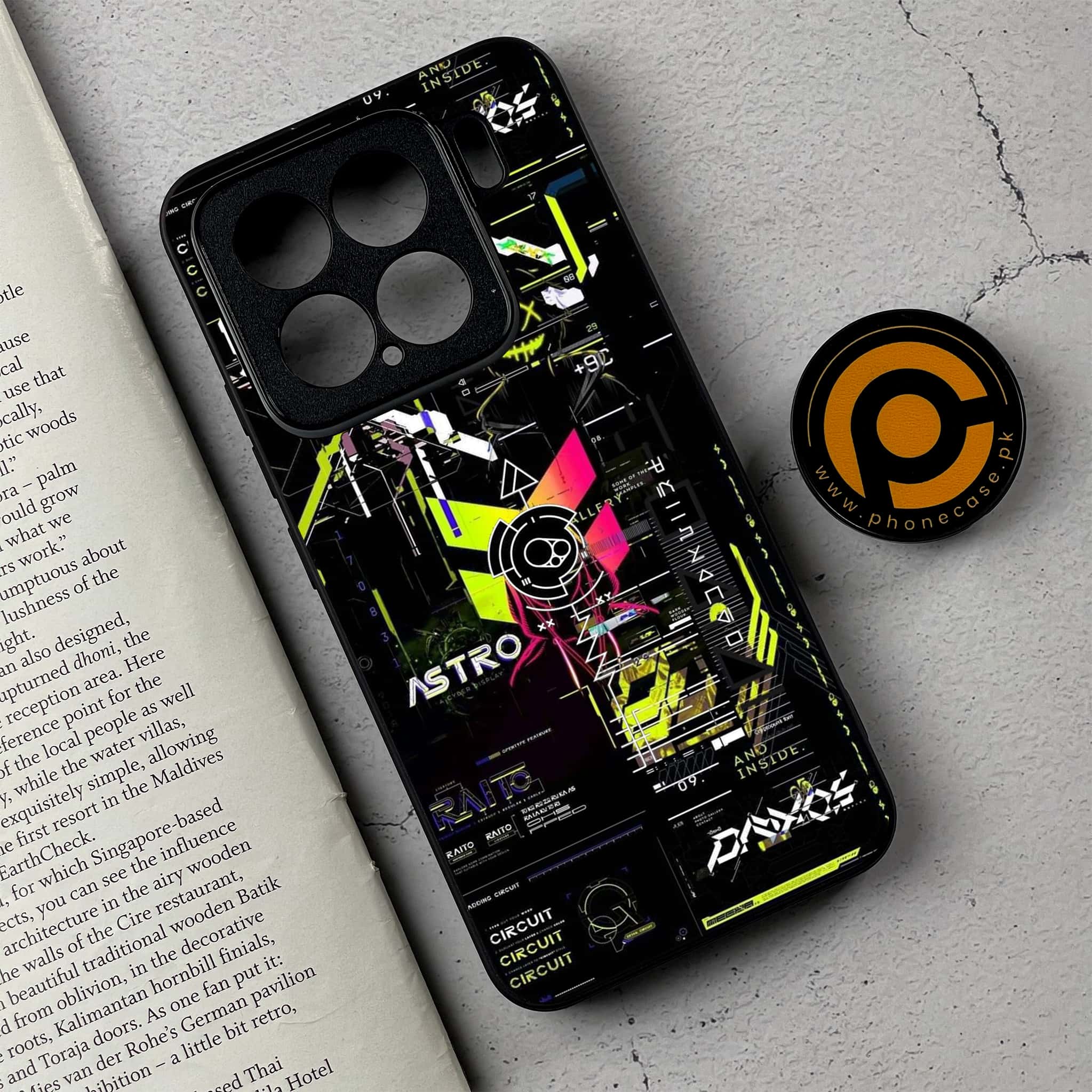 Xiaomi 15 - Cybernetic Warrior Series - Premium Metal Printed soft Bumper shock Proof Case