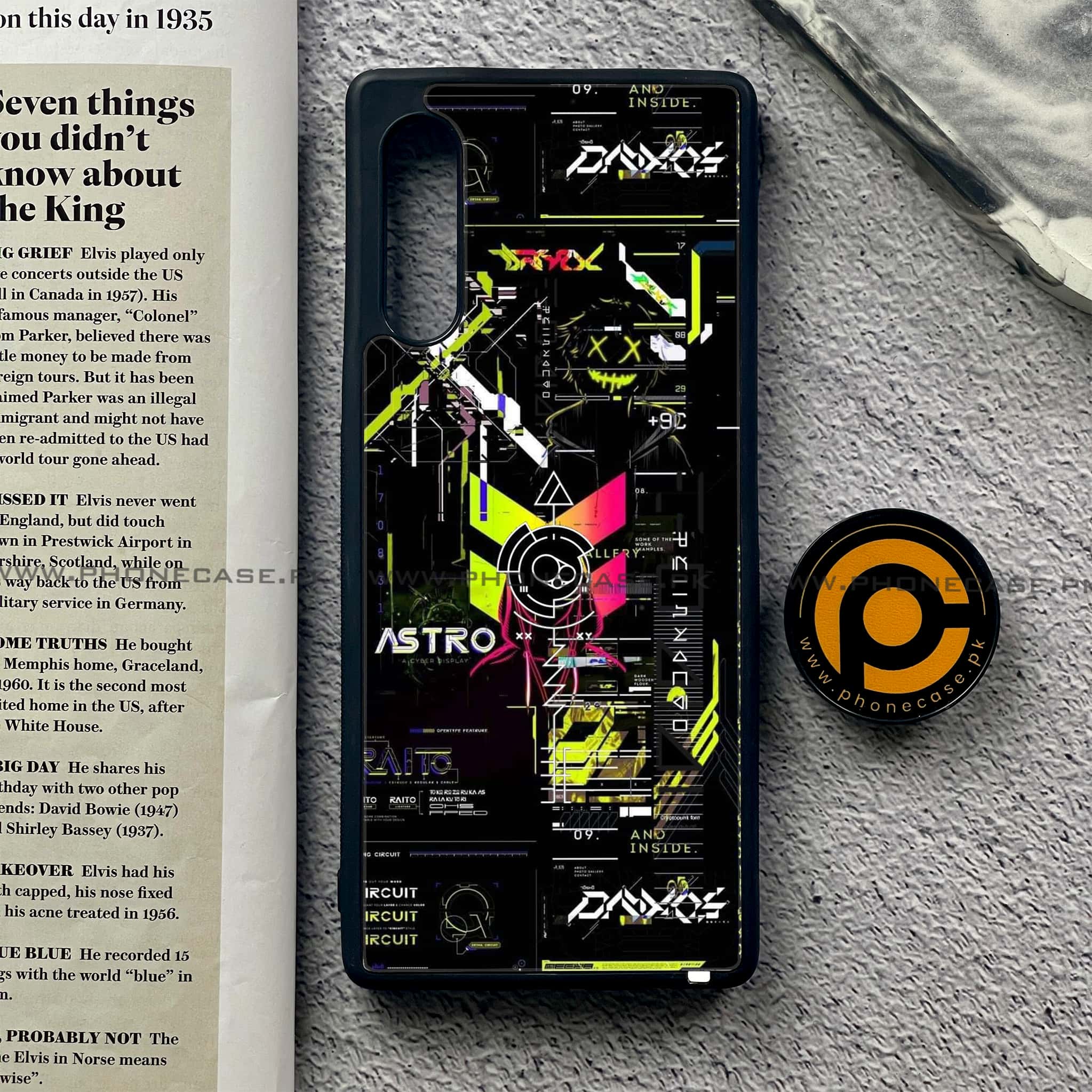 LG Velvet - Cybernetic Warrior Series - Premium Printed Glass soft Bumper shock Proof Case