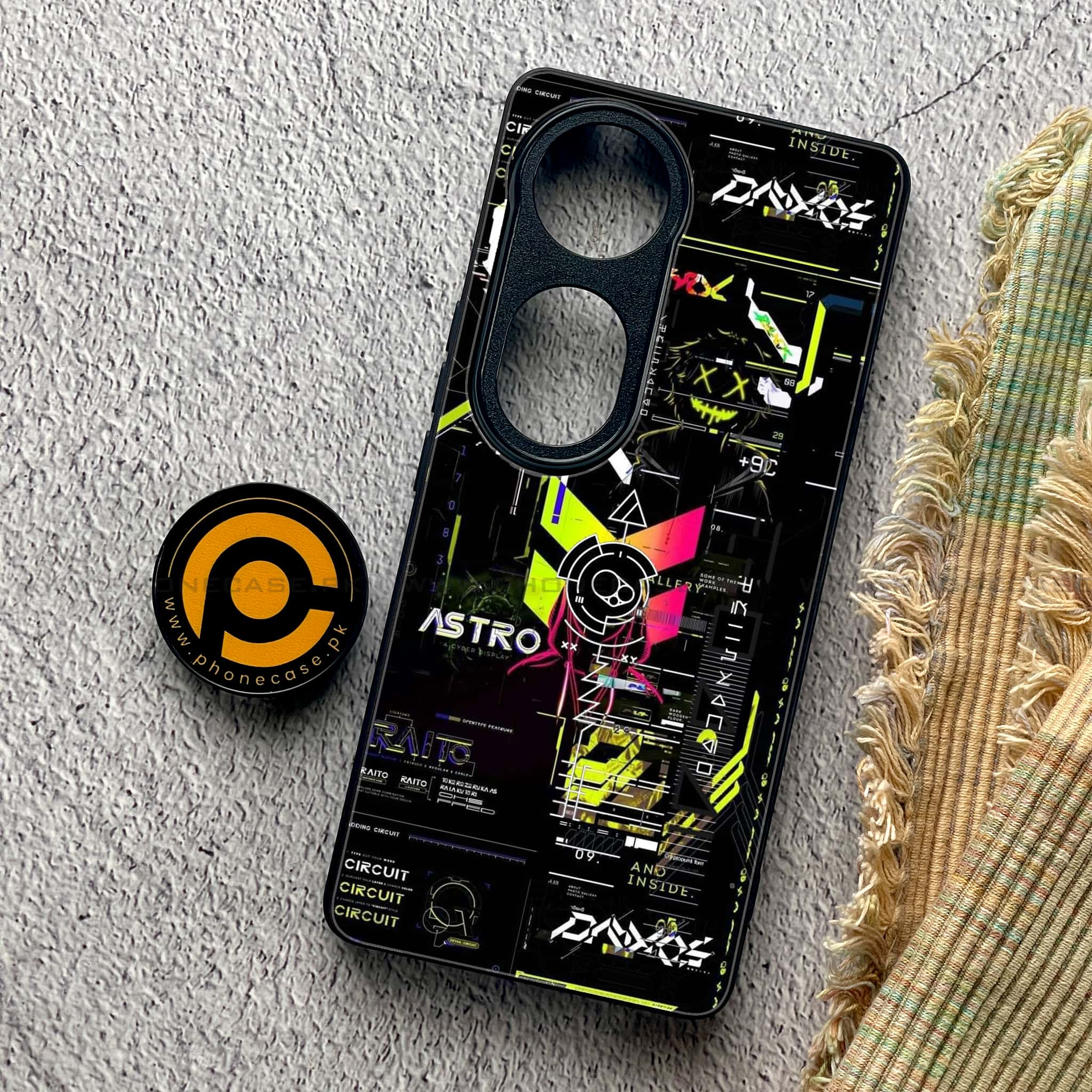 Vivo S19 Pro - Cybernetic Warrior Series - Premium Metal Printed soft Bumper shock Proof Case