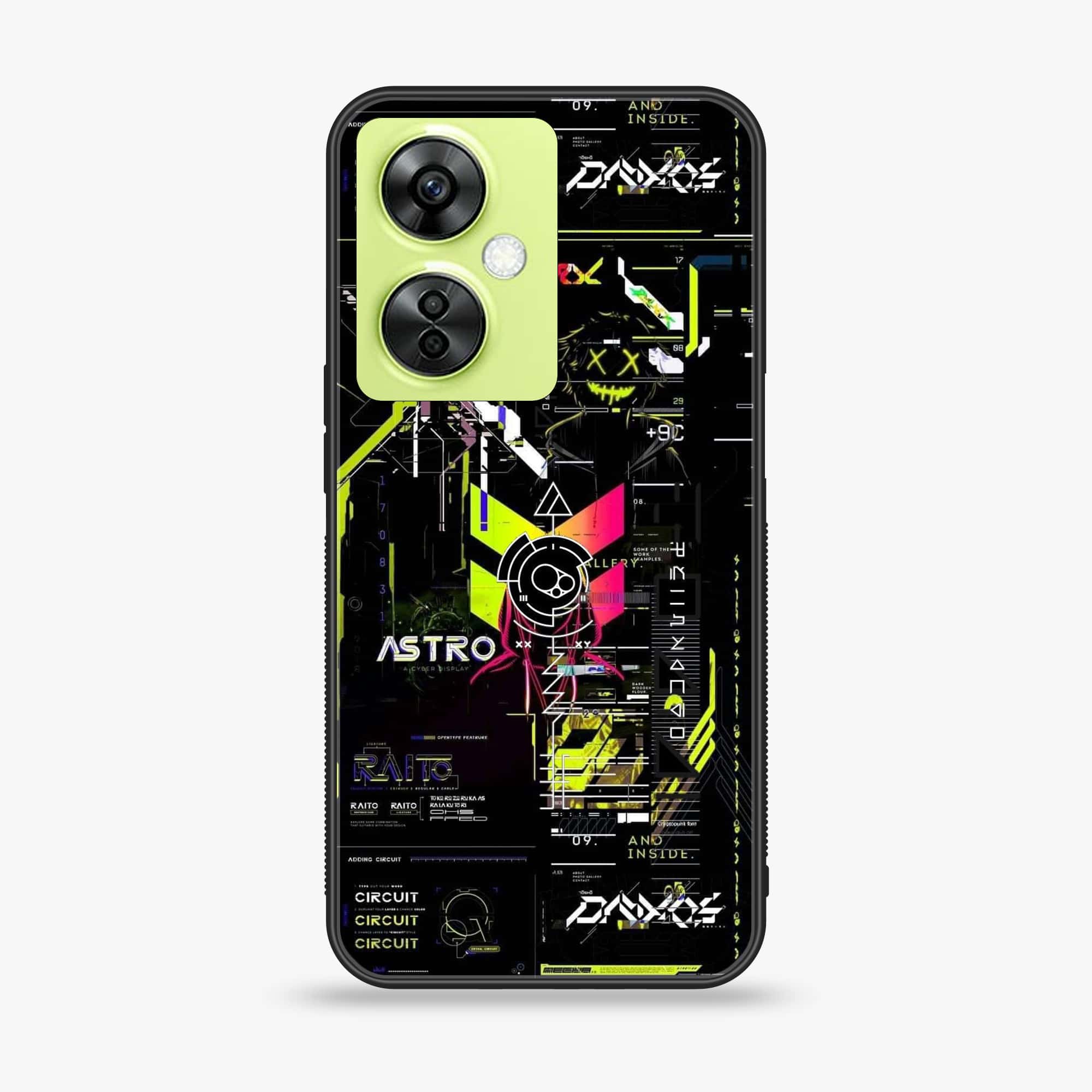 OnePlus Nord CE 3 Lite - Cybernetic Warrior Series - Premium Printed soft Bumper shock Proof Case
