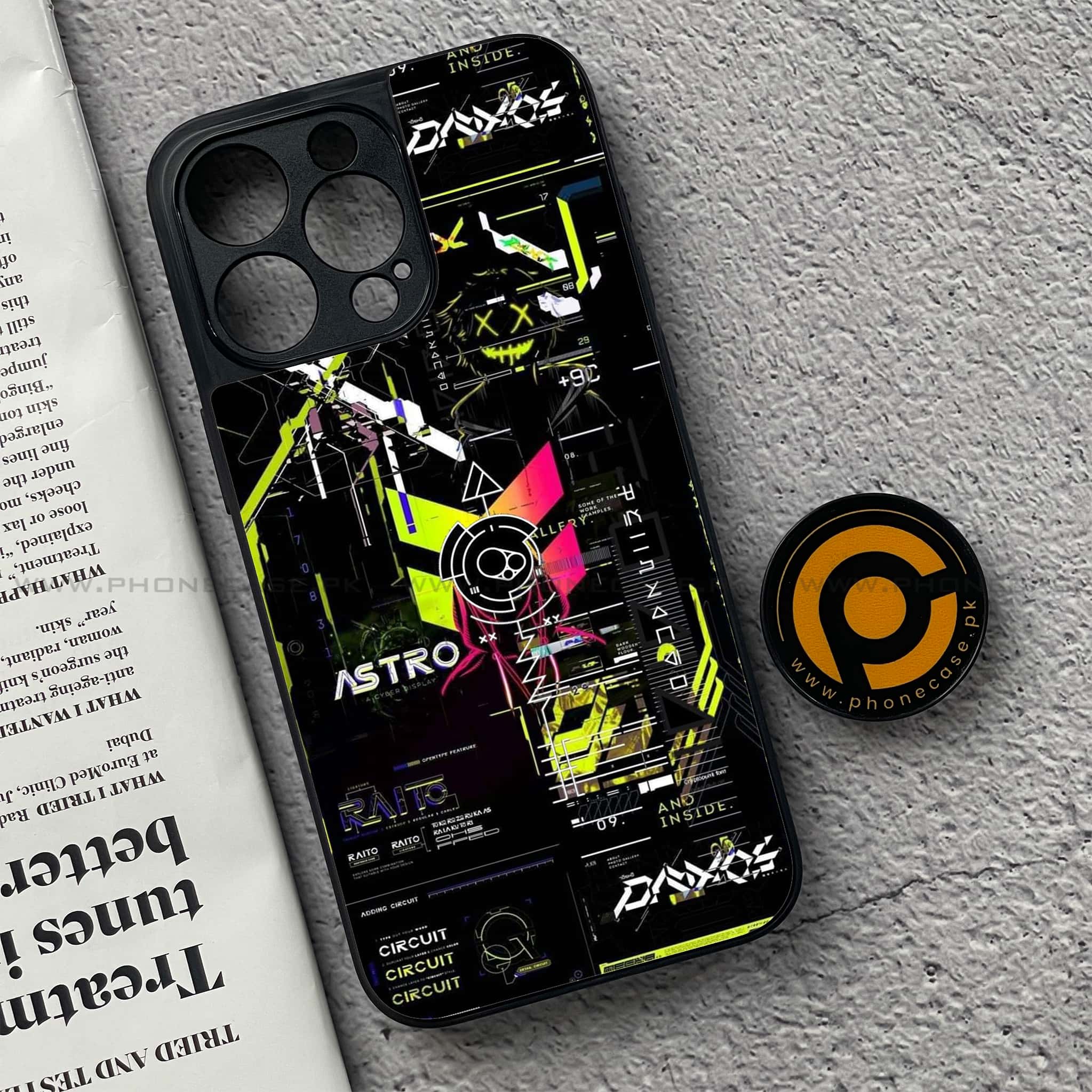 iPhone 15 Pro - Cybernetic Warrior Series - Premium Metal Printed soft Bumper shock Proof Case