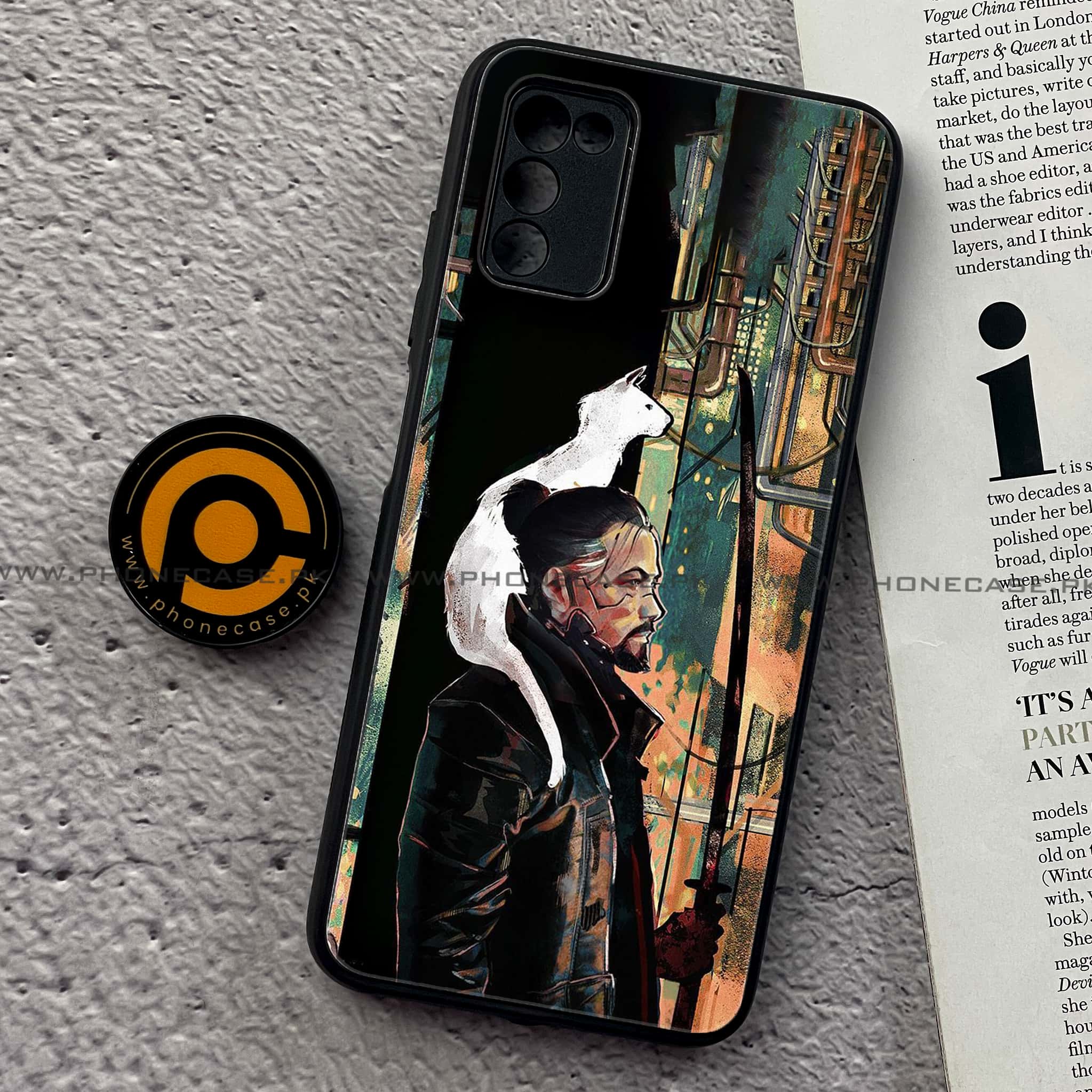 Samsung Galaxy A02s - Cybernetic Warrior Series - Premium Printed Metal soft Bumper shock Proof Case