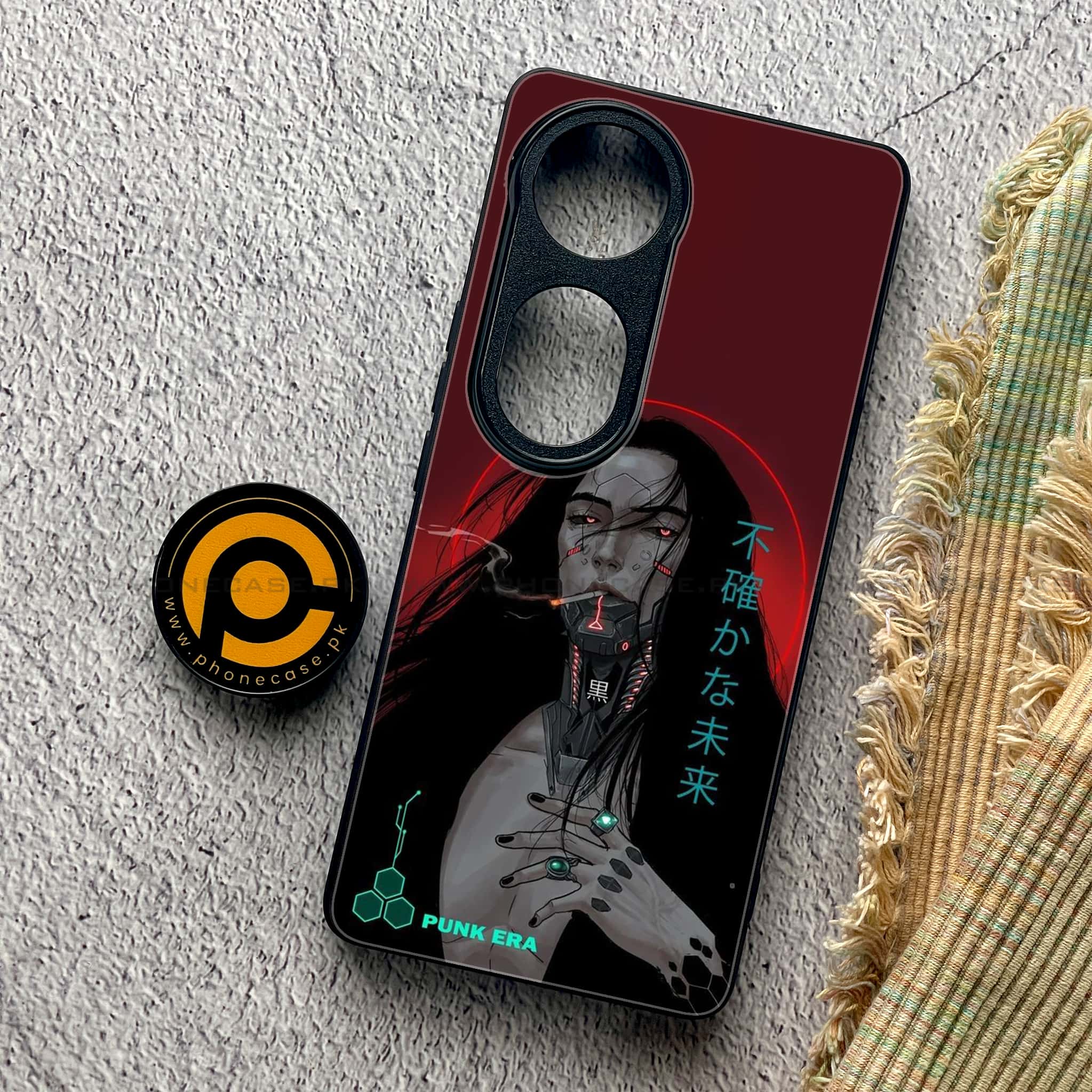 Vivo V40 Pro - Cybernetic Warrior Series - Premium Metal Printed soft Bumper shock Proof Case