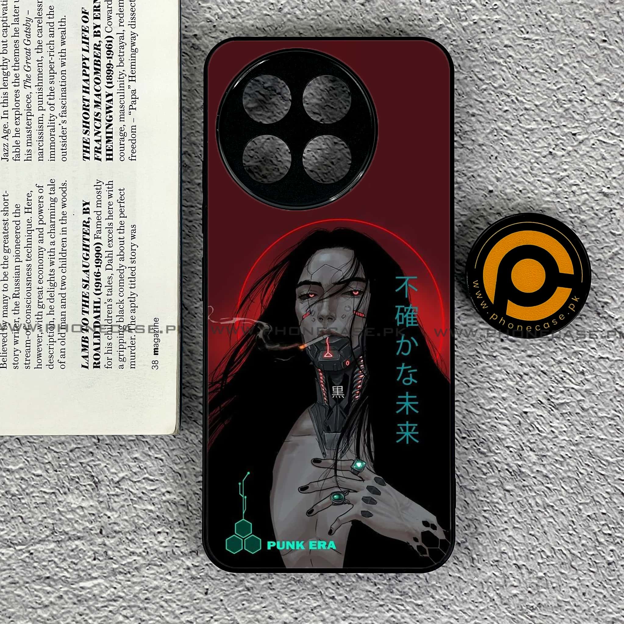 OnePlus 13R - Cybernetic Warrior Series - Premium Printed Glass soft Bumper shock Proof Case