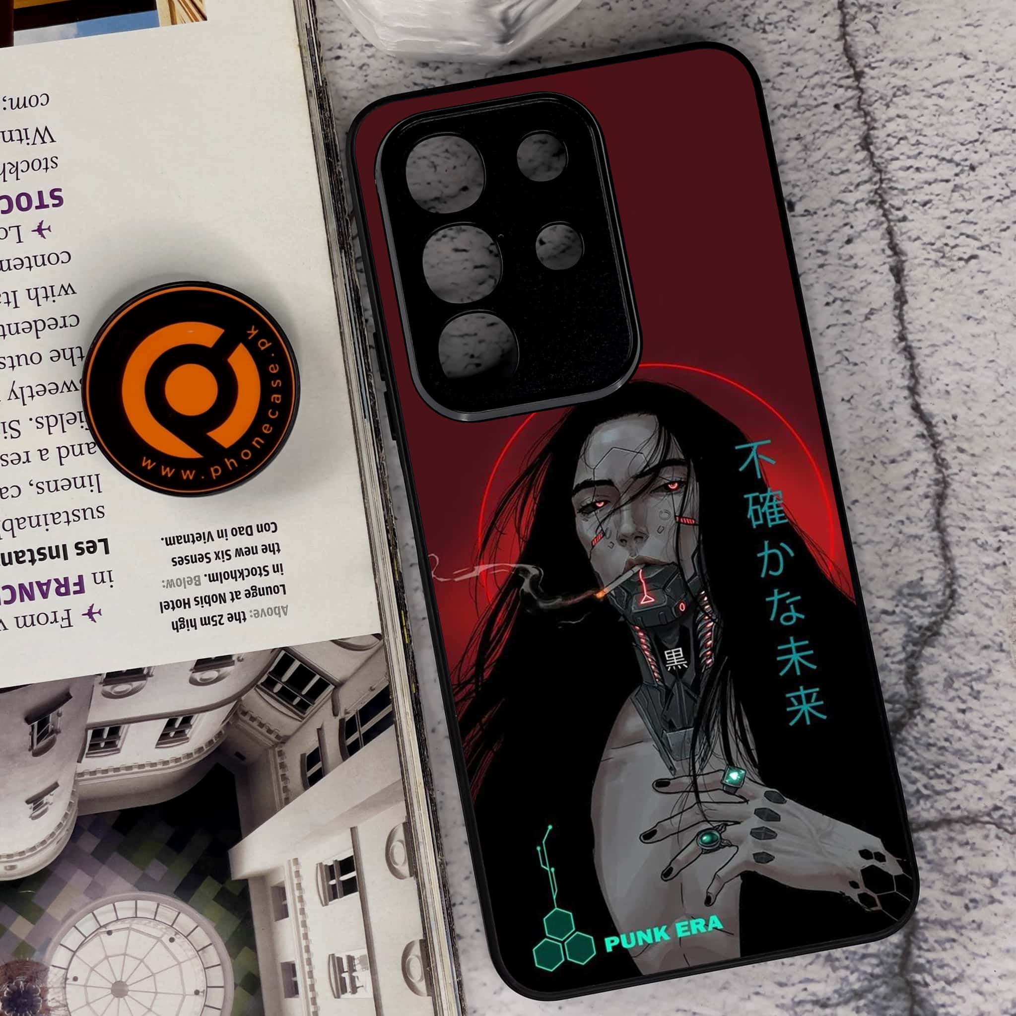 Vivo Y29 4G - Cybernetic Warrior Series - Premium Metal Printed soft Bumper Shock Proof Case