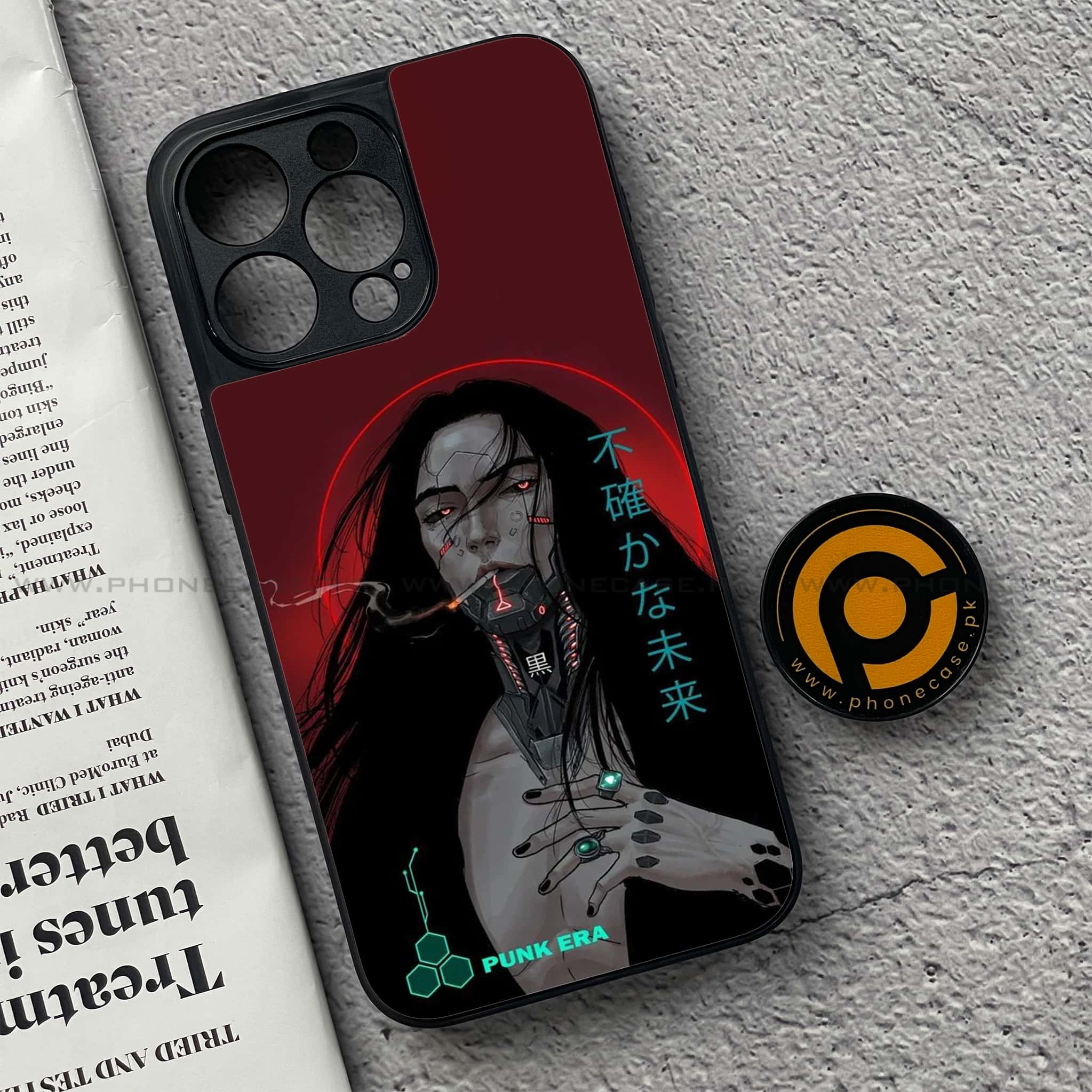 iPhone 15 Pro - Cybernetic Warrior Series - Premium Metal Printed soft Bumper shock Proof Case