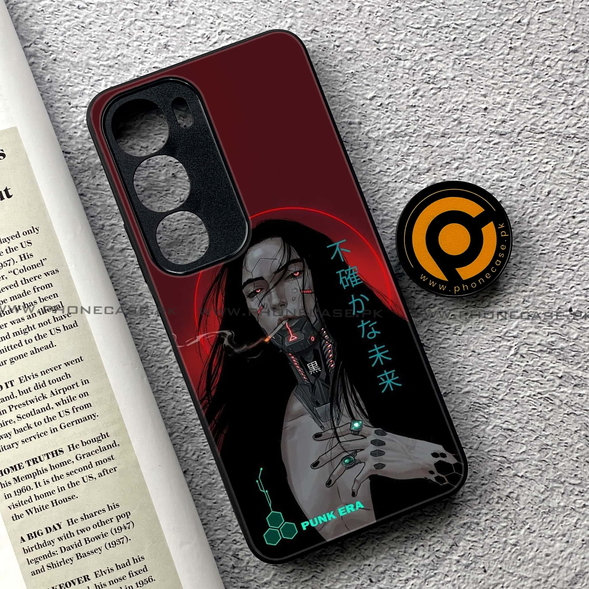 Vivo Y19s Pro - Cybernetic Warrior Series - Premium Metal Printed soft Bumper shock Proof Case