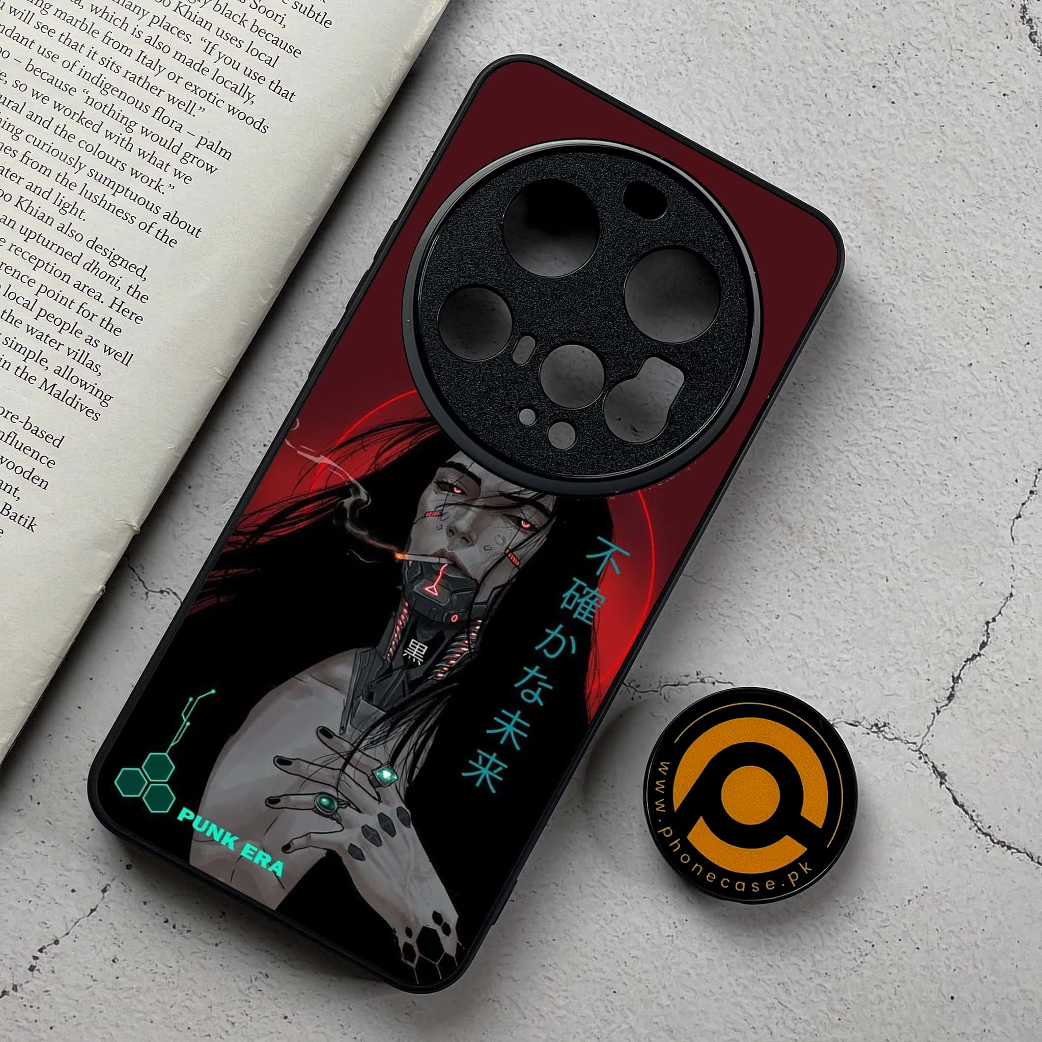 Xiaomi 15 Ultra - Cybernetic Warrior Series - Premium Metal Printed Soft Bumper Shockproof Case