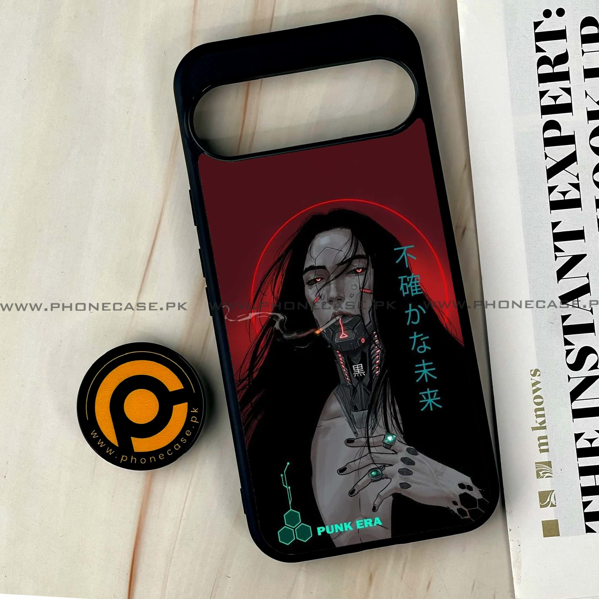 Google Pixel 9 Pro XL - Cybernetic Warrior Series - Premium Metal Printed soft Bumper Shock Proof Case