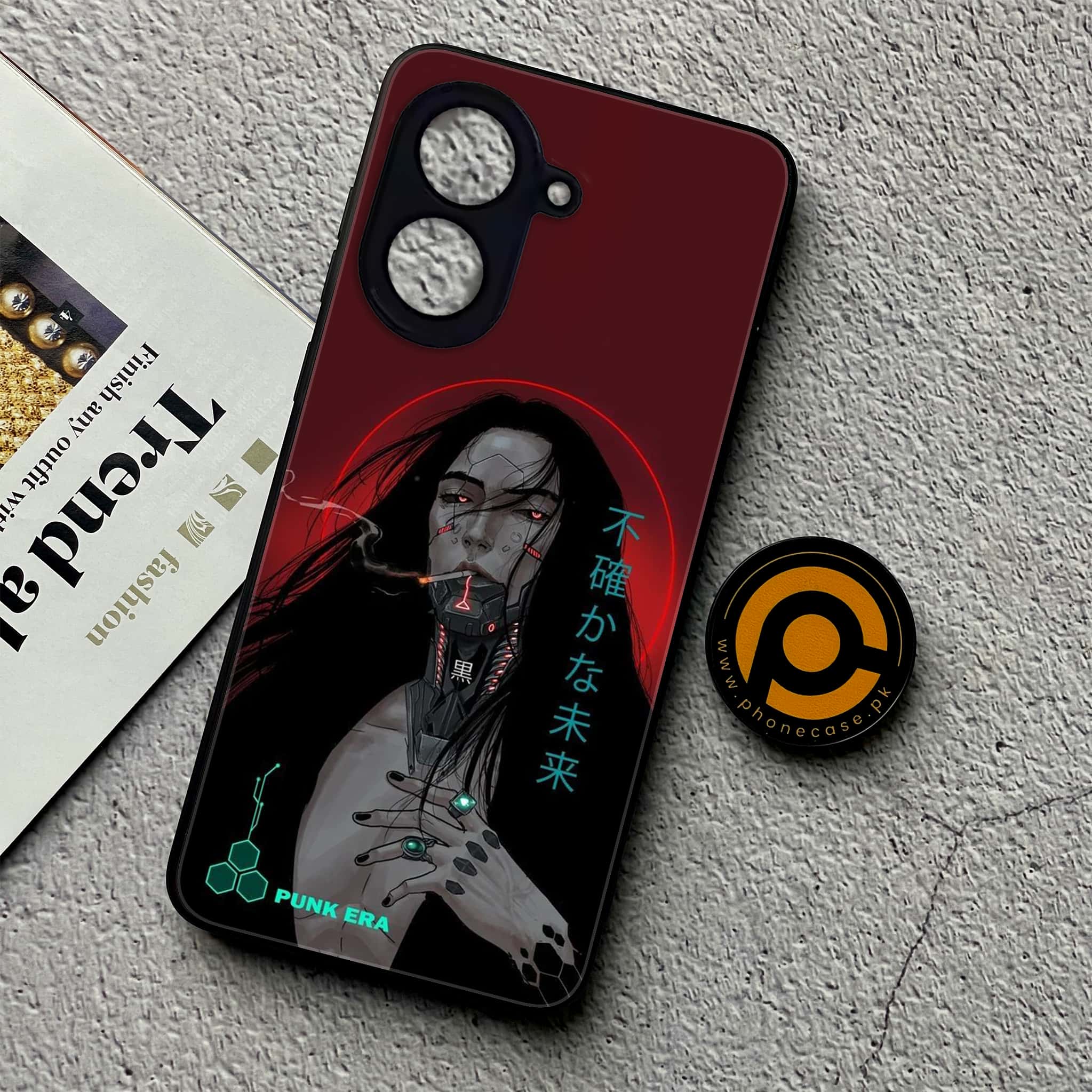 Xiaomi Redmi A5 - Cybernetic Warrior Series - Premium Metal Printed soft Bumper shock Proof Case