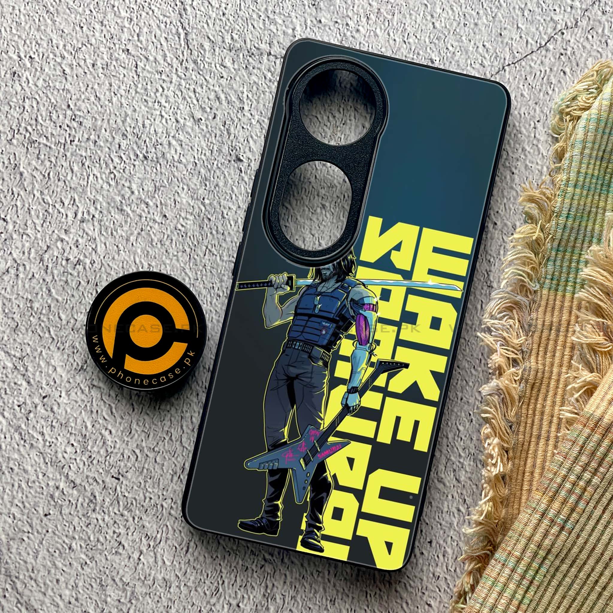Vivo S19 Pro - Cybernetic Warrior Series - Premium Metal Printed soft Bumper shock Proof Case