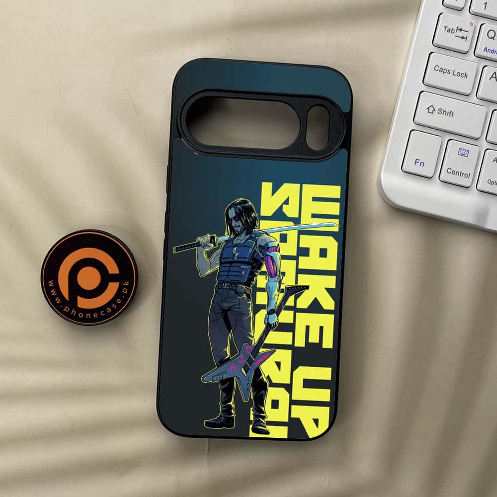 Google Pixel 10  - Cybernetic Warrior Series - Premium Metal Printed soft Bumper Shockof Case