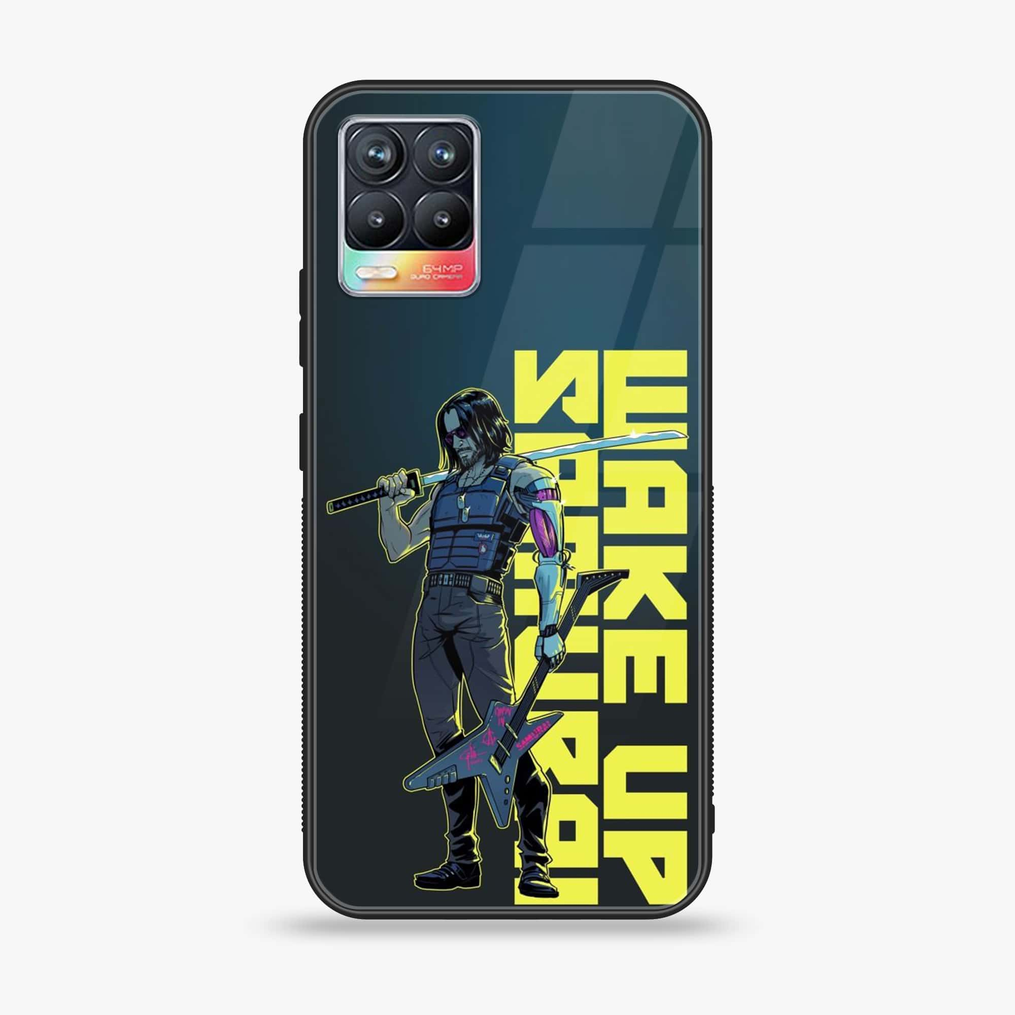 Realme 8 Pro - Cybernetic Warrior Series - Premium Printed Glass soft Bumper shock Proof Case