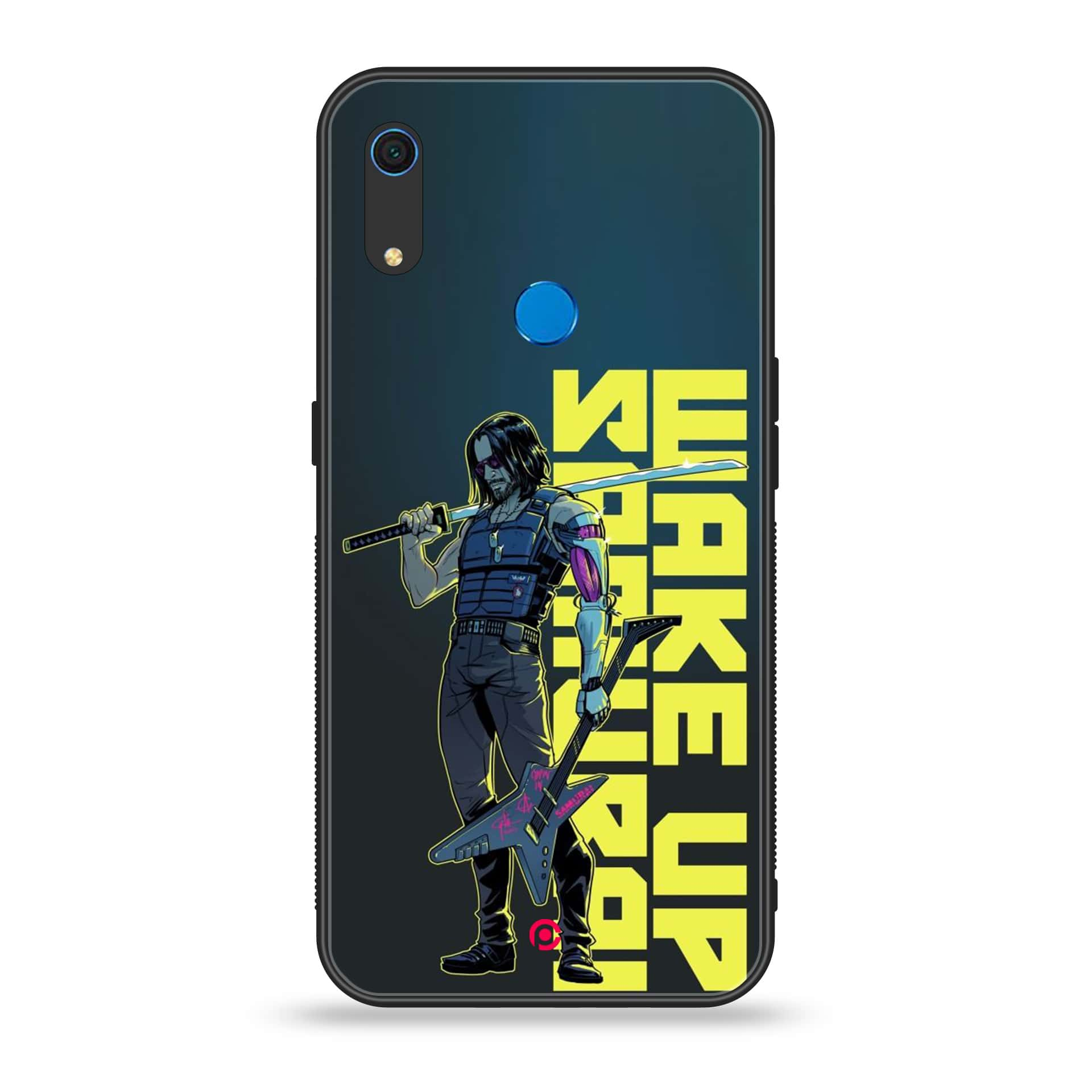 Huawei Y6s - Cybernetic Warrior Series - Premium Printed Metal soft Bumper shock Proof Case