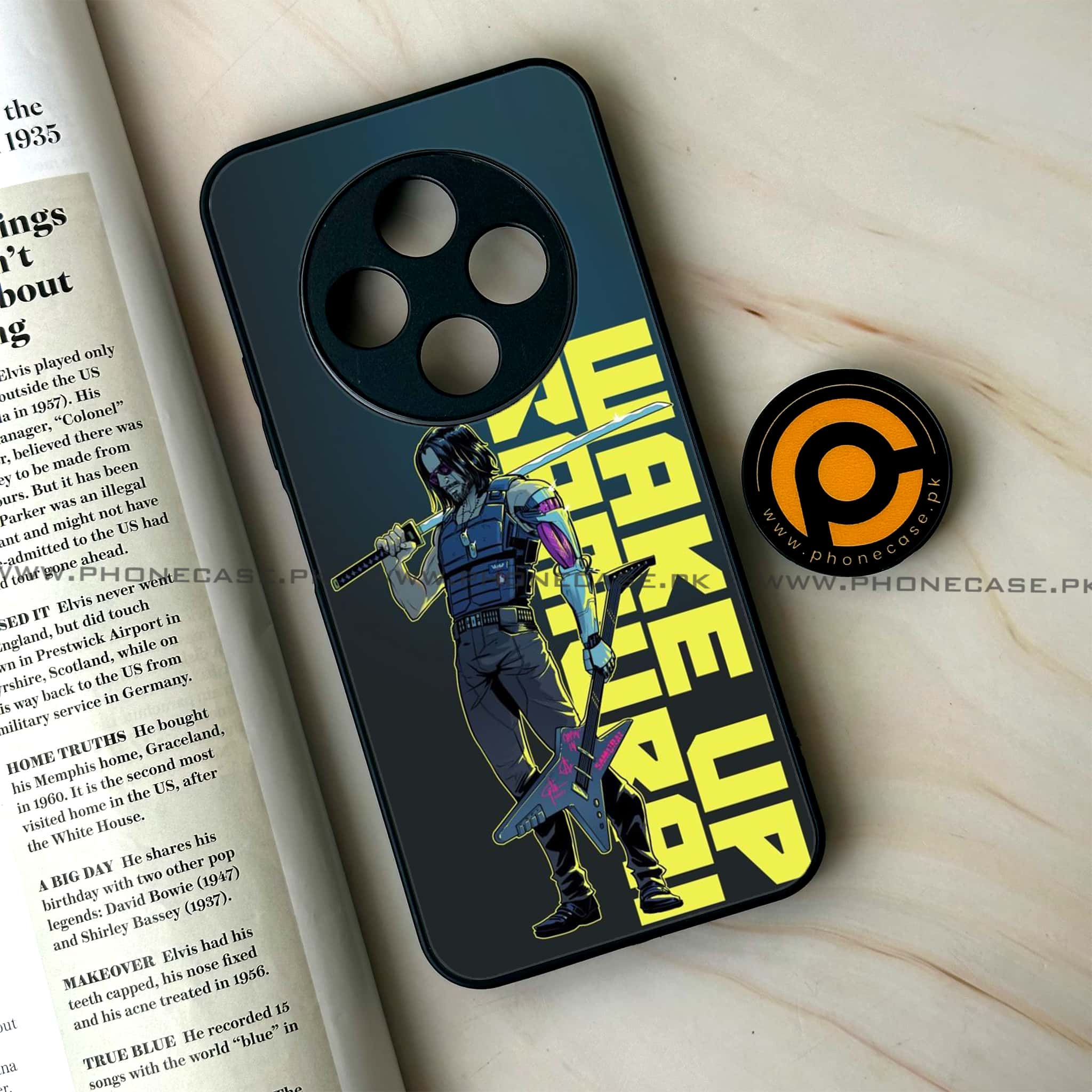 Oppo F27 Pro - Cybernetic Warrior Series - Premium Metal Printed soft Bumper Shock Proof Case