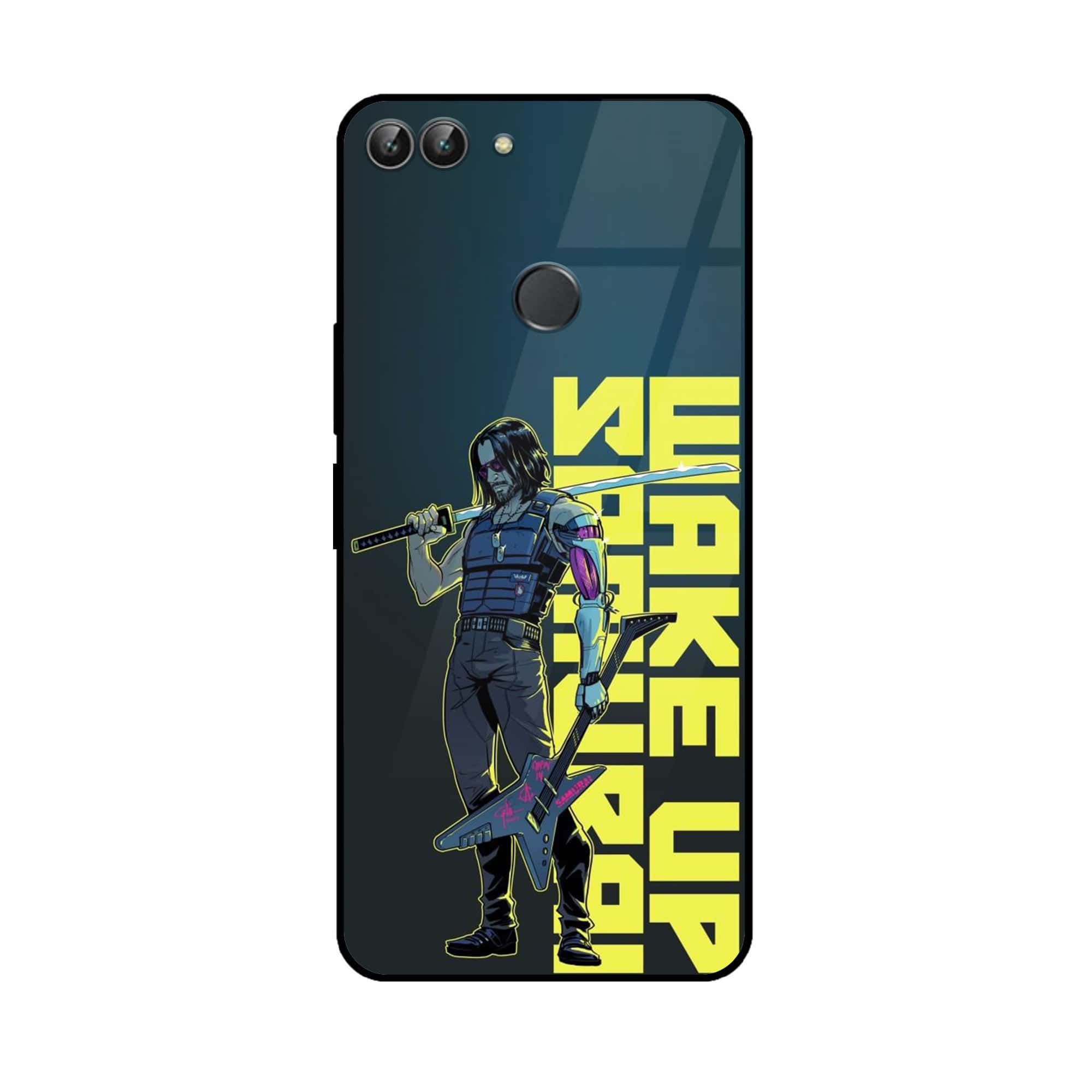 Huawei P Smart - Cybernetic Warrior Series - Premium Printed Glass soft Bumper shock Proof Case