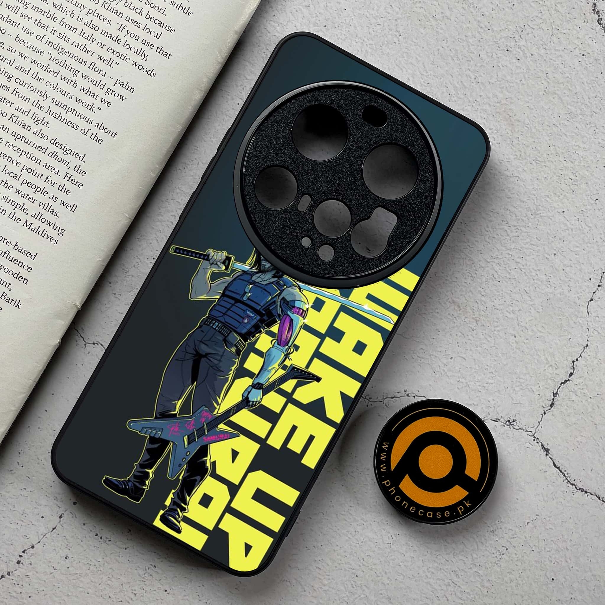 Xiaomi 15 Ultra - Cybernetic Warrior Series - Premium Metal Printed Soft Bumper Shockproof Case