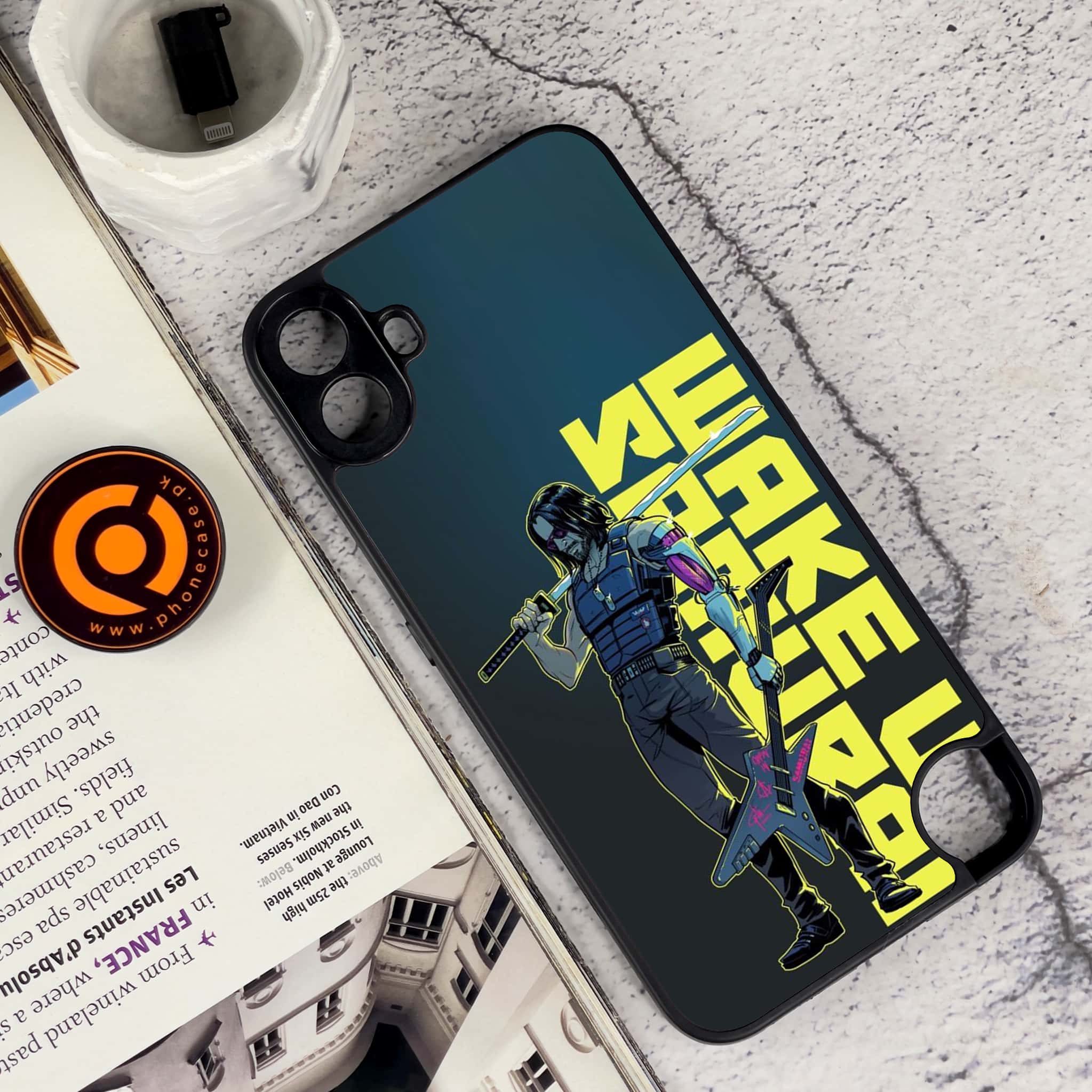 Nothing CMF Phone 1 - Cybernetic Warrior Series - Premium Metal Printed soft Bumper Shock Proof Case