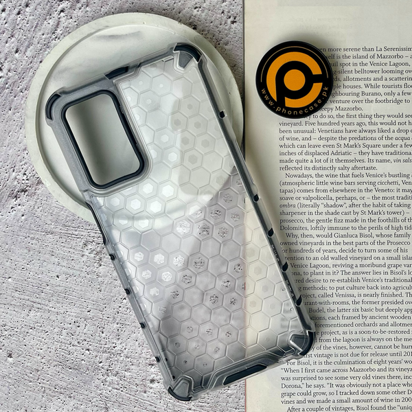 OPPO A16 / A54s - Airbag Shockproof Hybrid Armor Honeycomb Transparent Cover