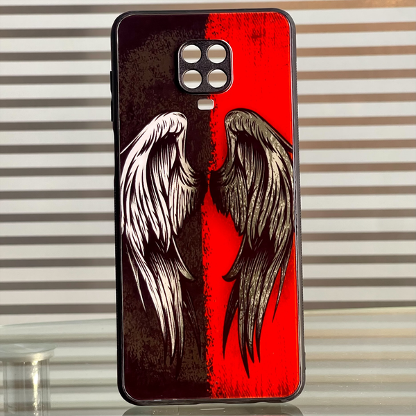 Xiaomi Redmi Note 9 Pro Max Angel Wings Series Glass Case CS-2461